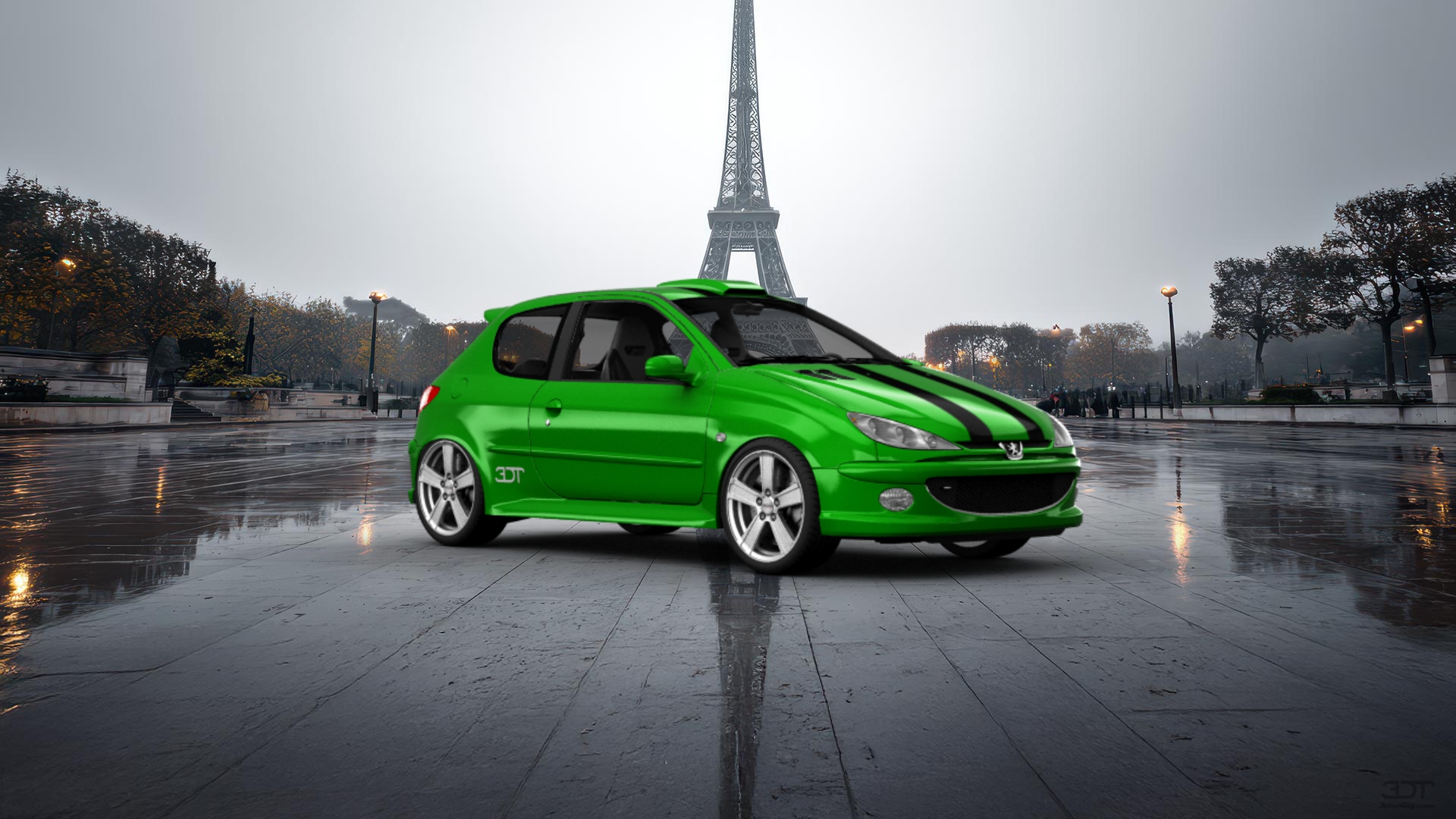 Peugeot 206 3 Door Hatchback 1998 tuning