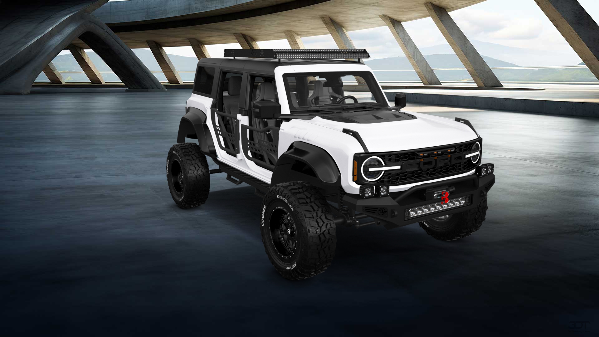 Ford Bronco Raptor 4 Door pickup truck 2022 tuning