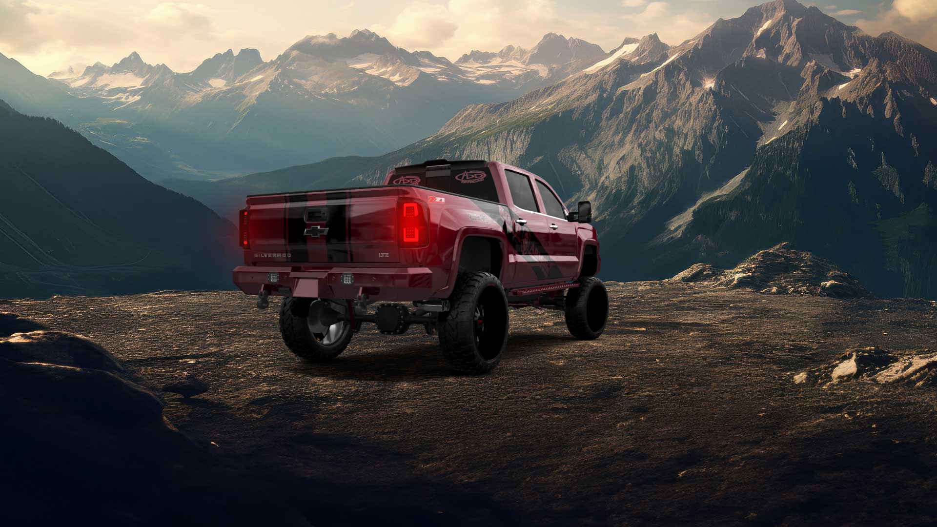 Chevrolet Silverado 1500 4 Door pickup truck 2016 tuning