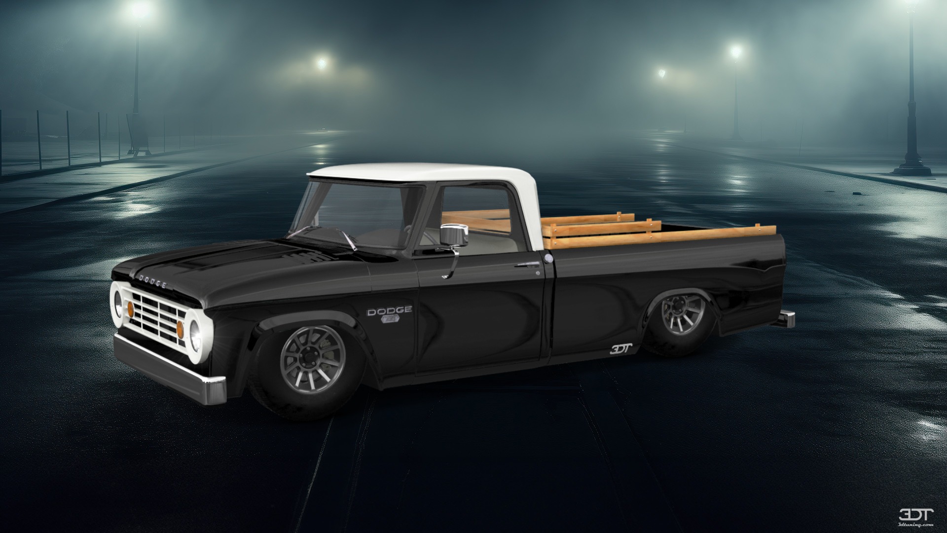 Dodge Power Wagon W200 2 Door pickup truck 1966 tuning