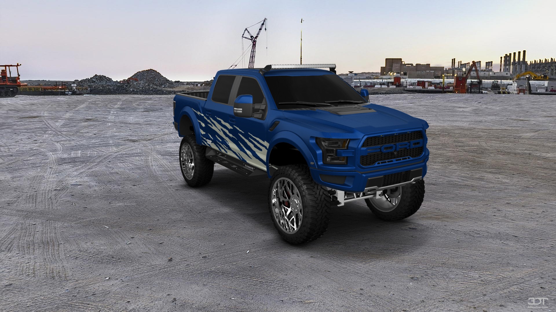 Ford F-150 Raptor 4 Door pickup truck 2017
