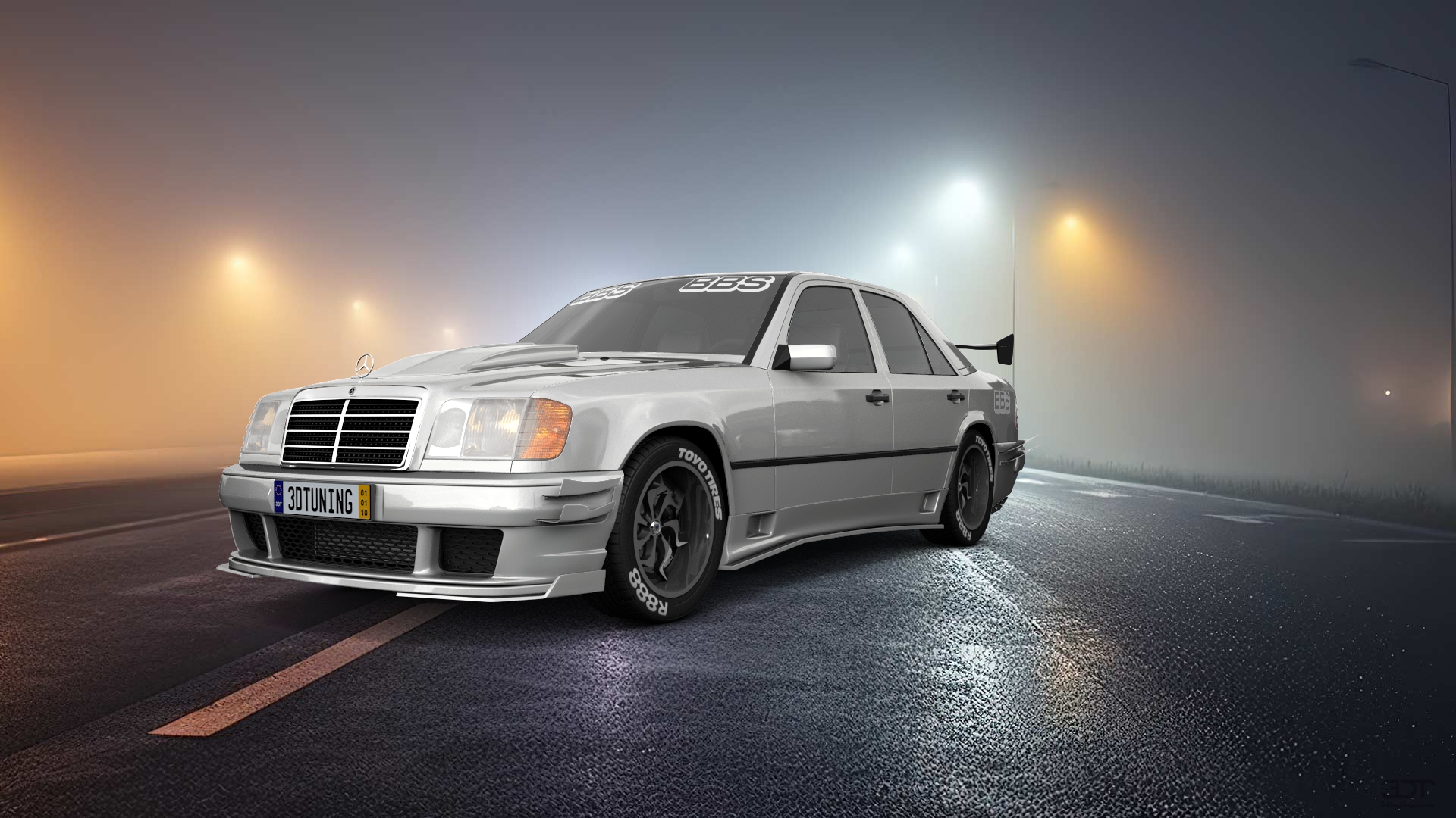 Mercedes E-Class Sedan 1984 tuning