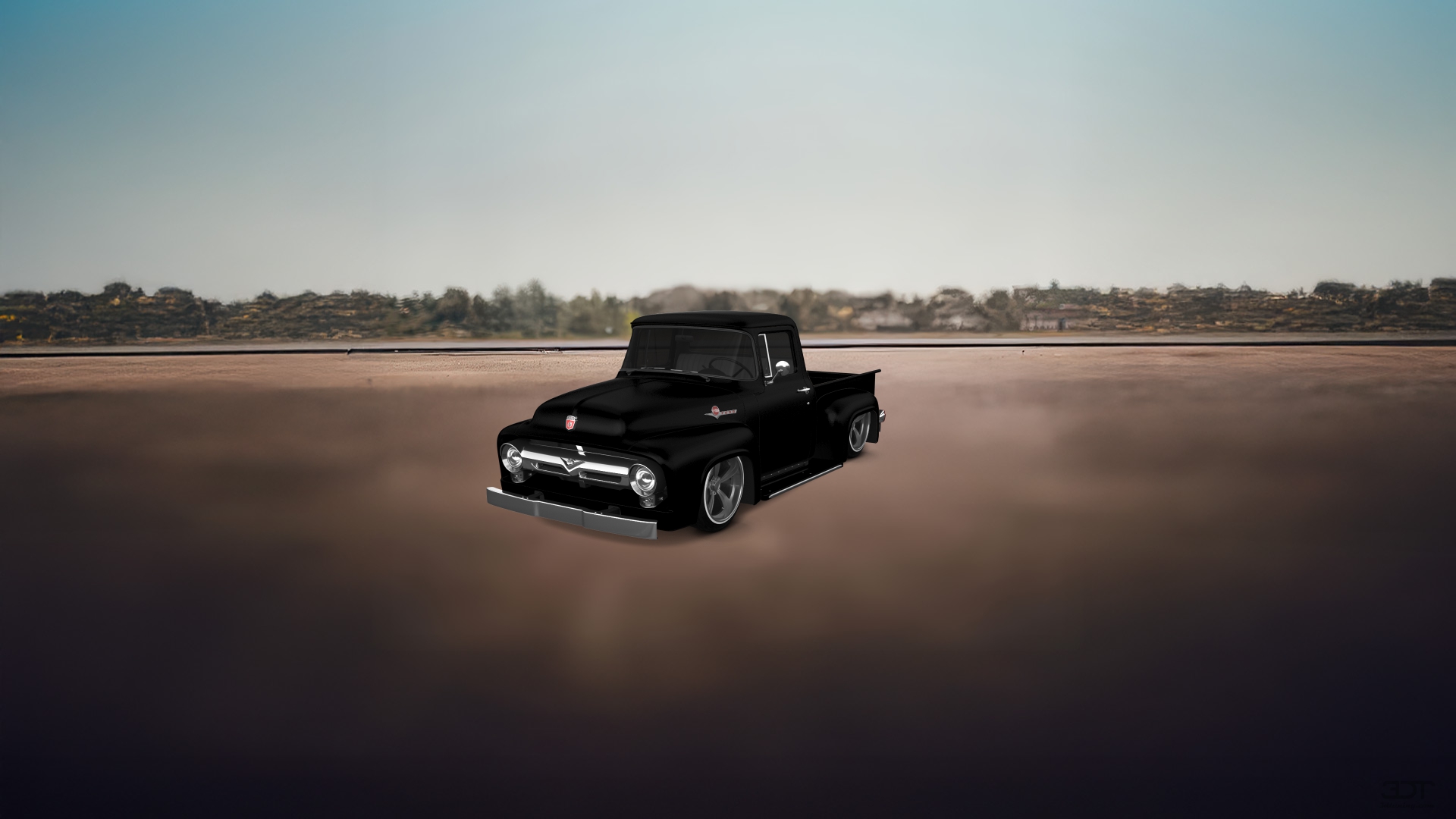 Ford F-100 2 Door truck 1956 tuning