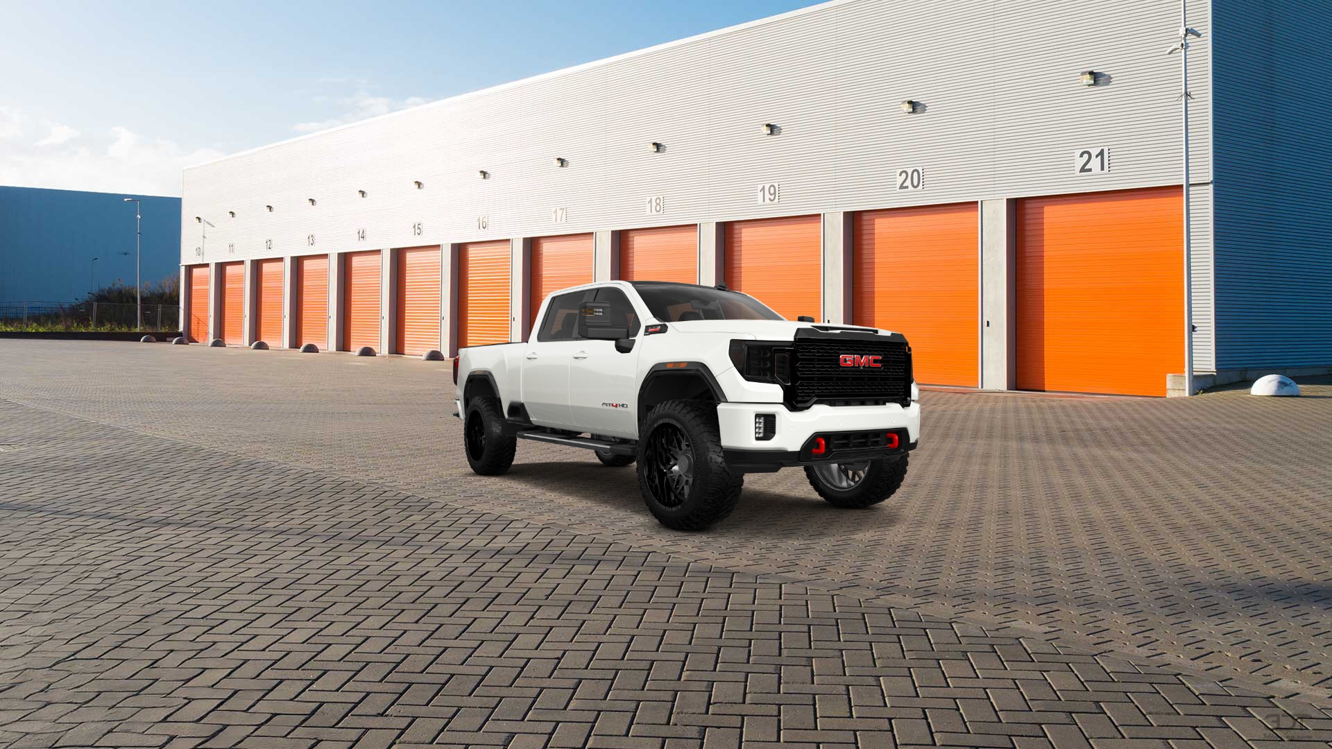 GMC Sierra 2500 HD 4 Door pickup truck 2020 tuning