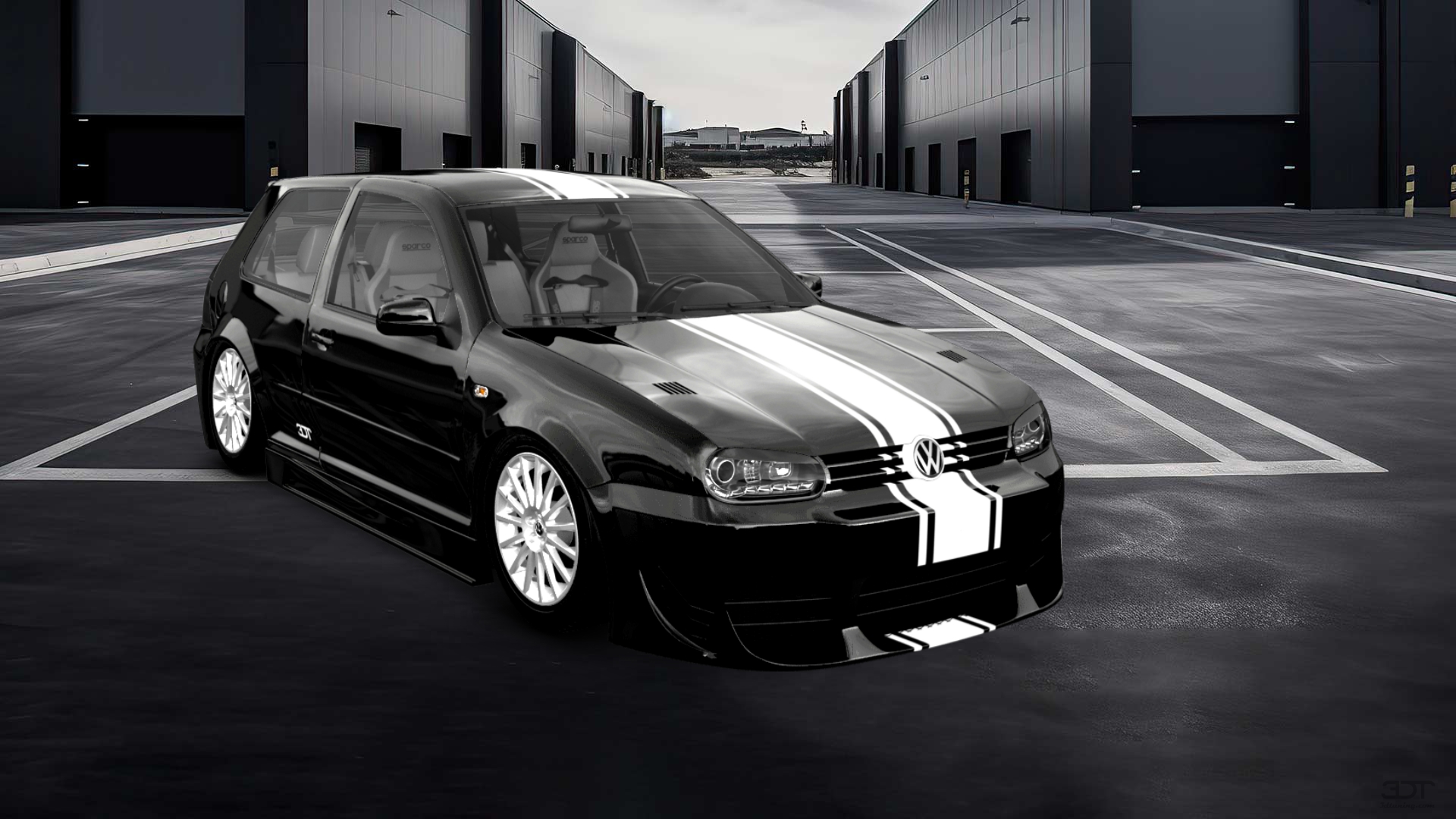 Volkswagen Golf 4 (mk4) 3 Door Hatchback 1997 tuning