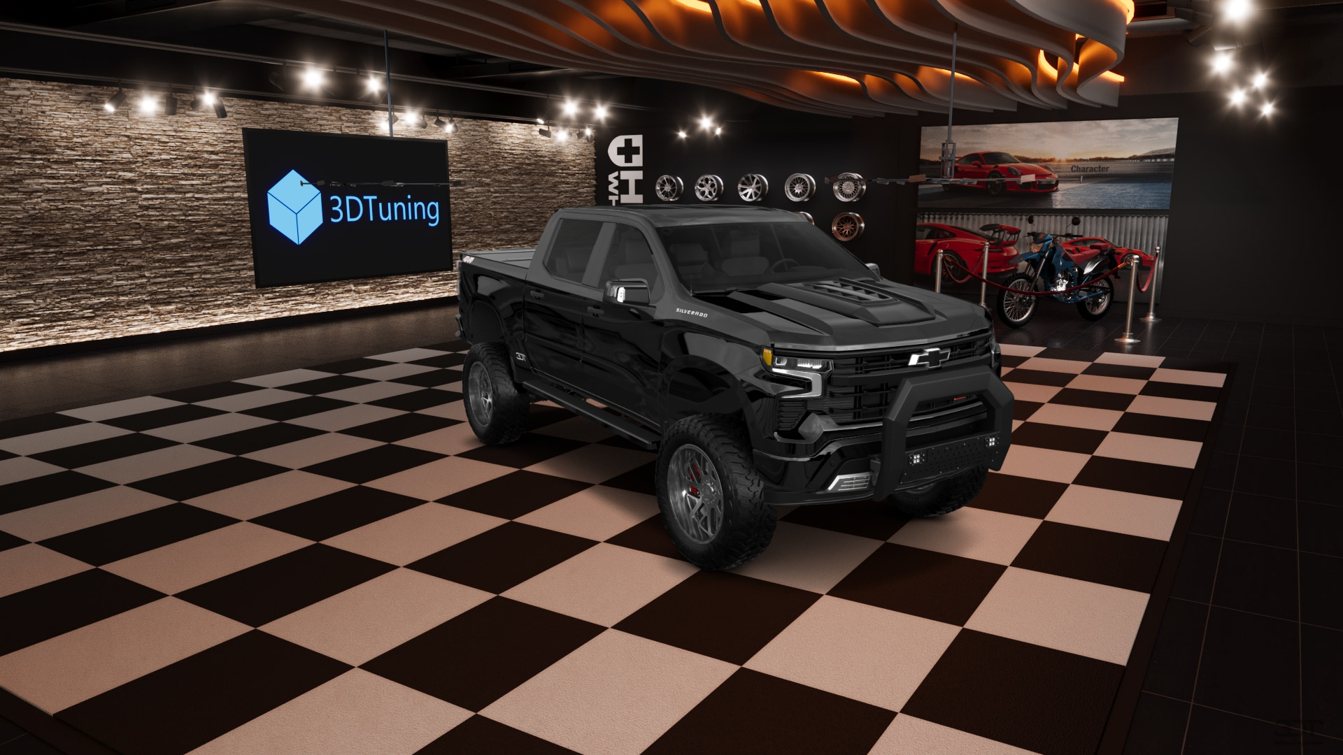 Chevrolet Silverado 1500 Crew Cab 5.8 ft box 4 Door pickup truck 2023