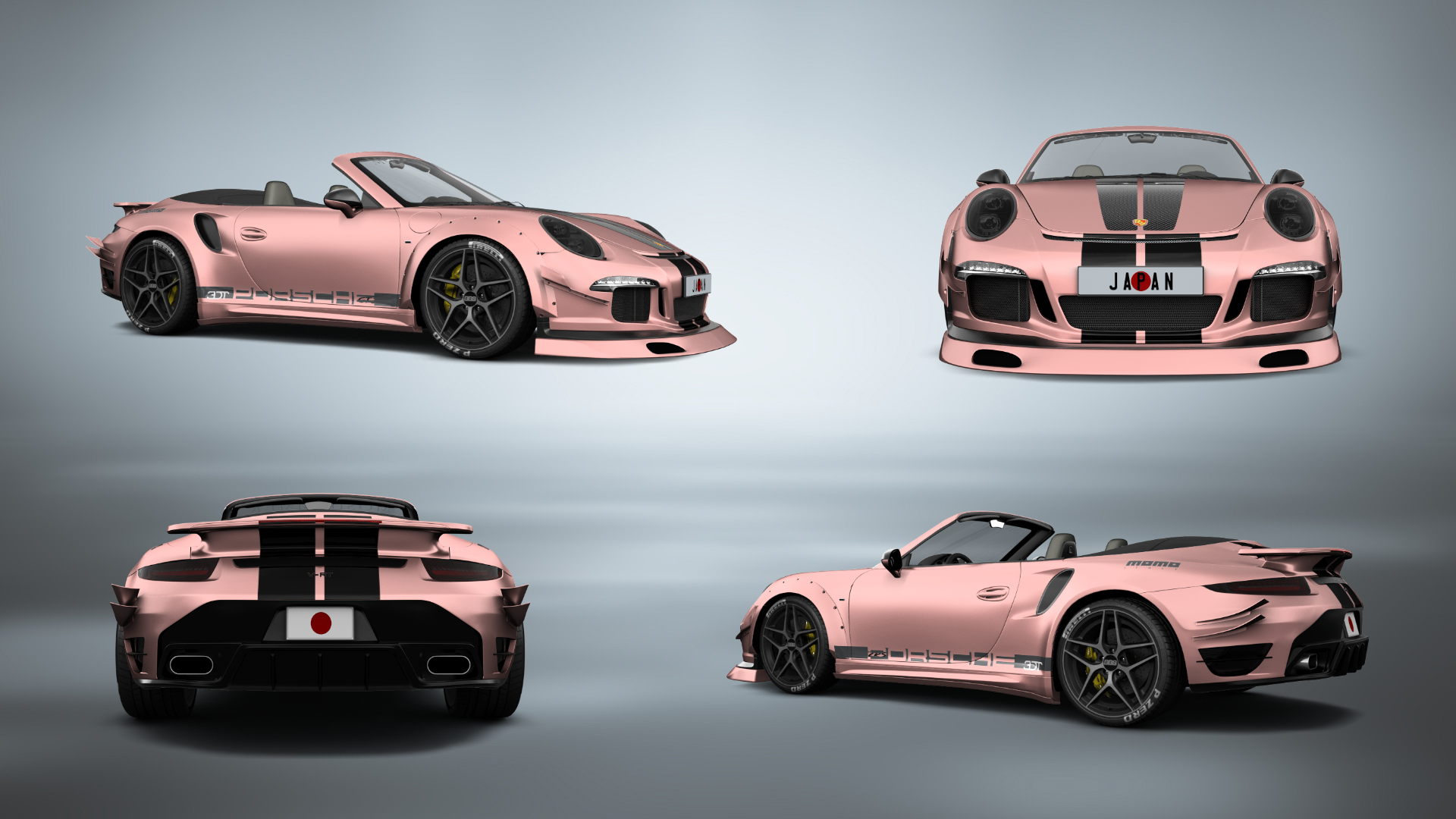 Porsche 911 Turbo S 2 Door Convertible 2014