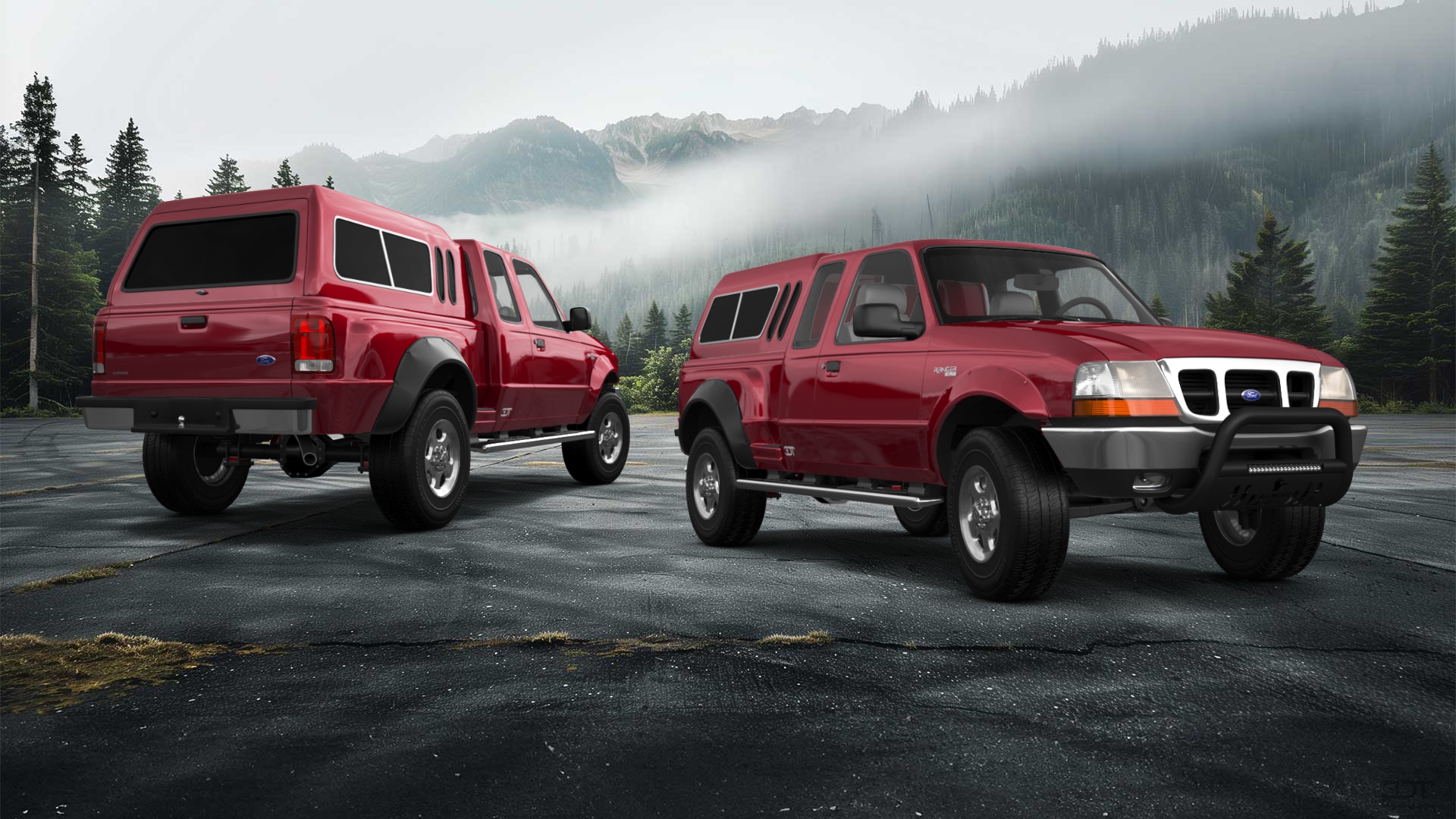 Ford Ranger Flareside 2 Door pickup truck 1998 tuning