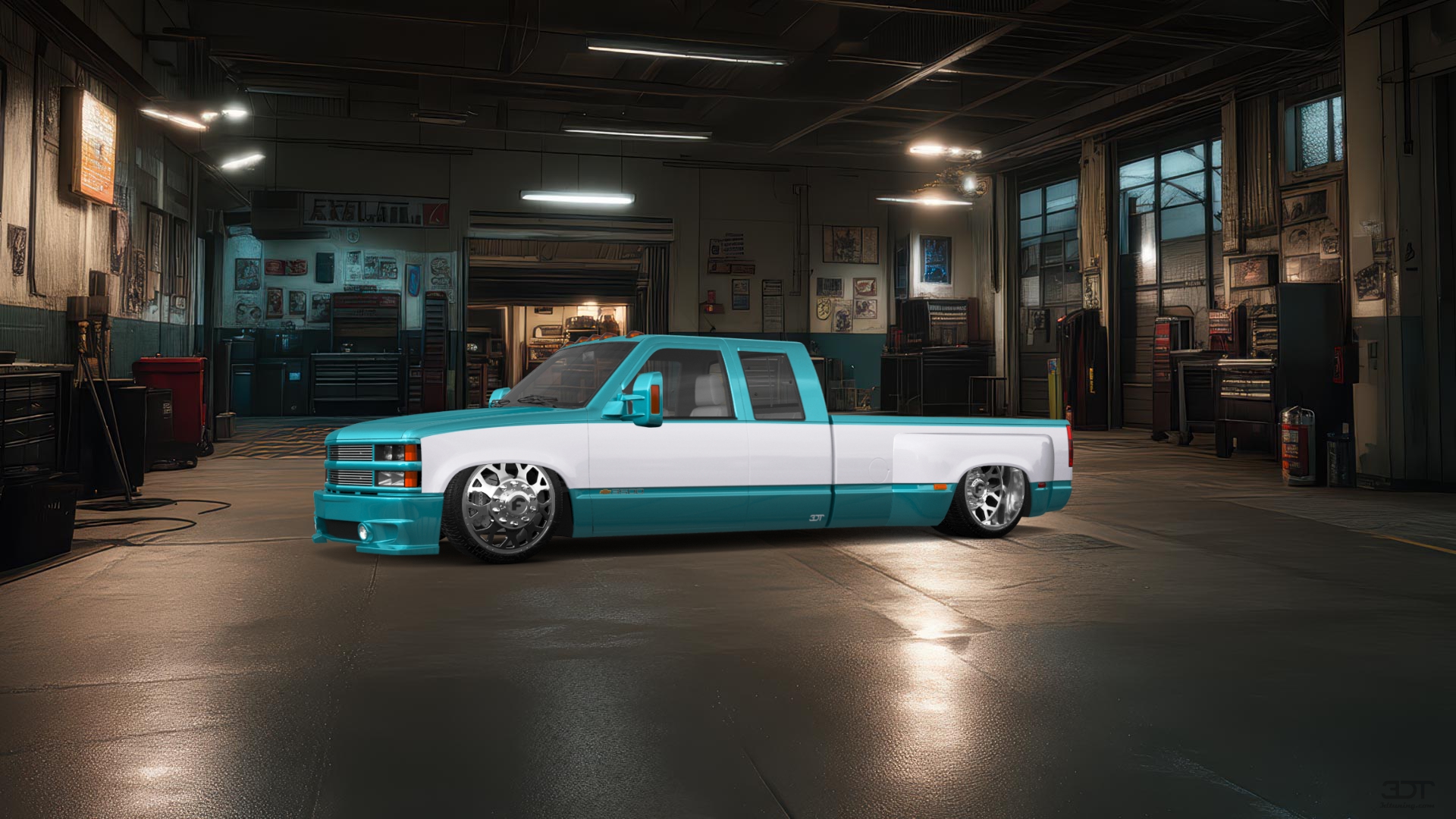 Chevrolet K3500 Extended Cab Pickup Truck 1988 tuning