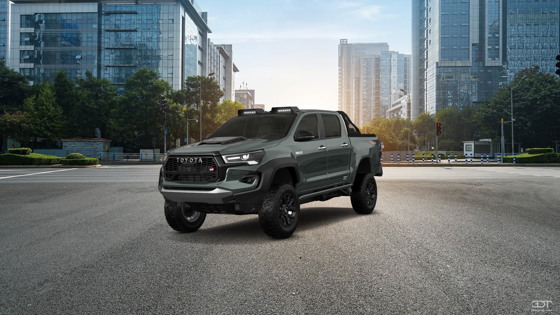 Toyota Hilux Double Cab 4 Door pickup truck 2015 tuning