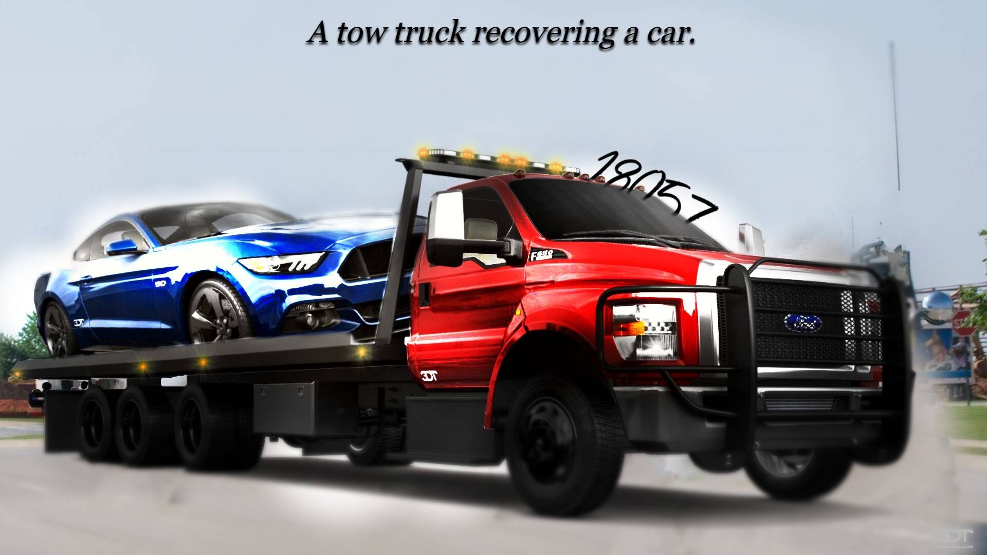 Ford F-650 Tow Truck Pickup 2016 tuning