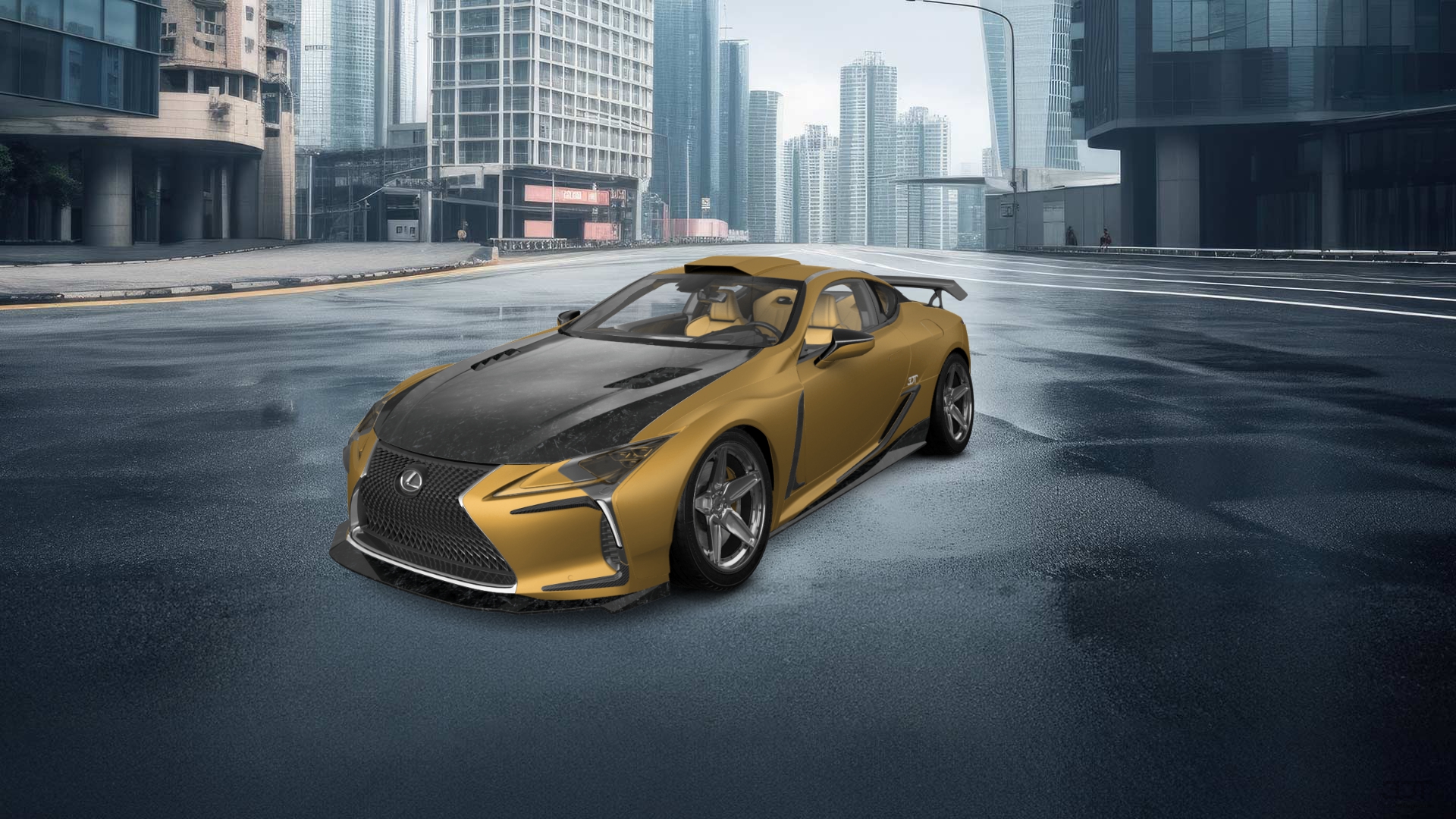 Lexus LC500 2 door fastback coupe 2017