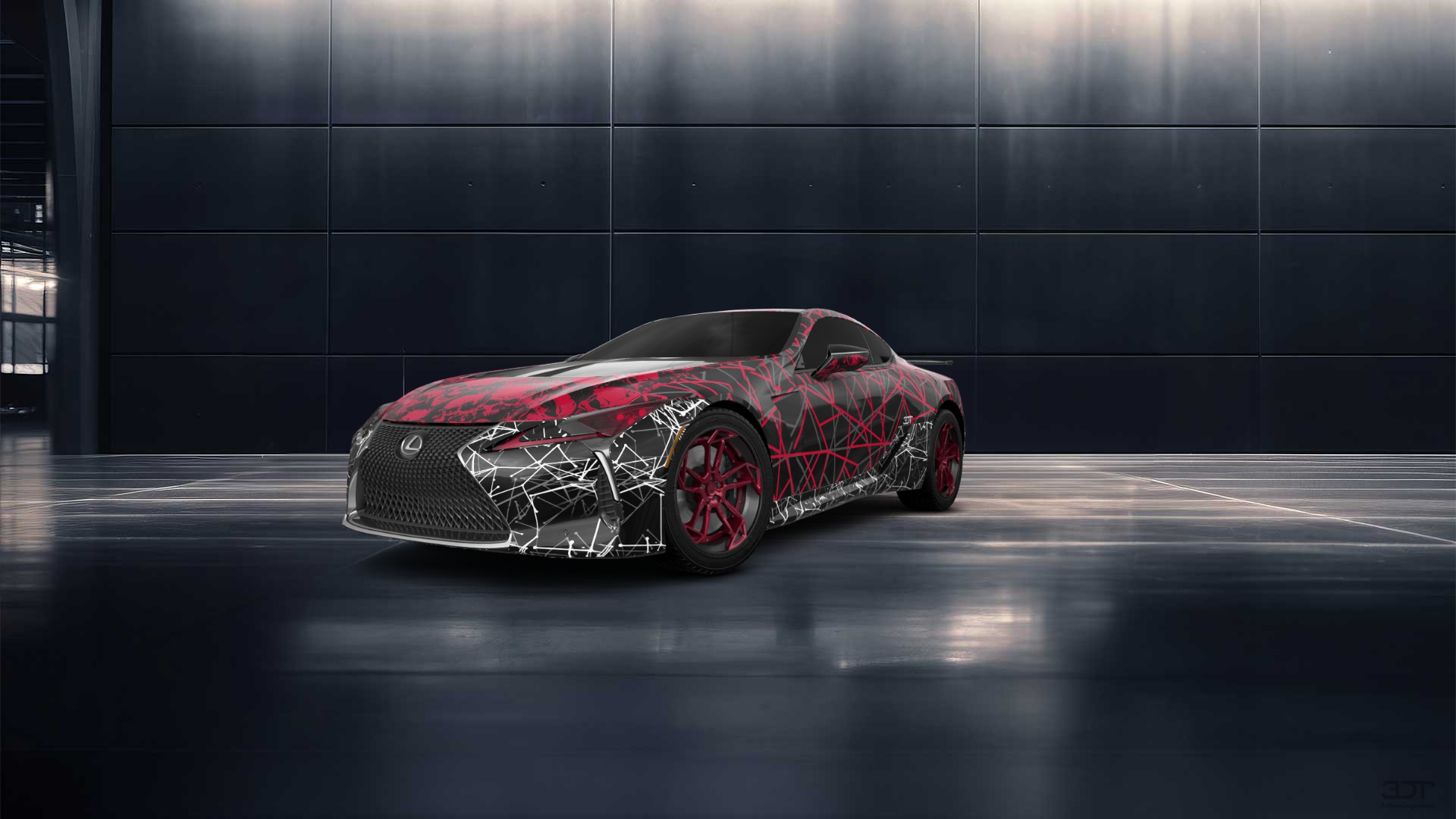 Lexus LC500 2 door fastback coupe 2017 tuning