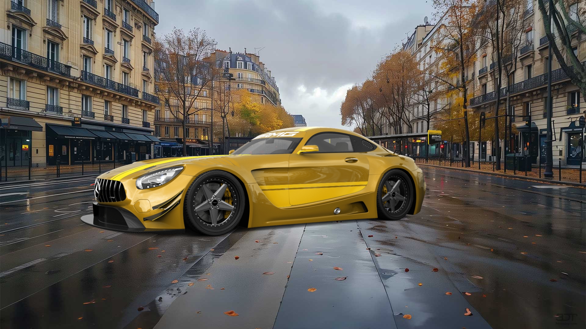 Mercedes AMG GT 2 door fastback coupe 2016