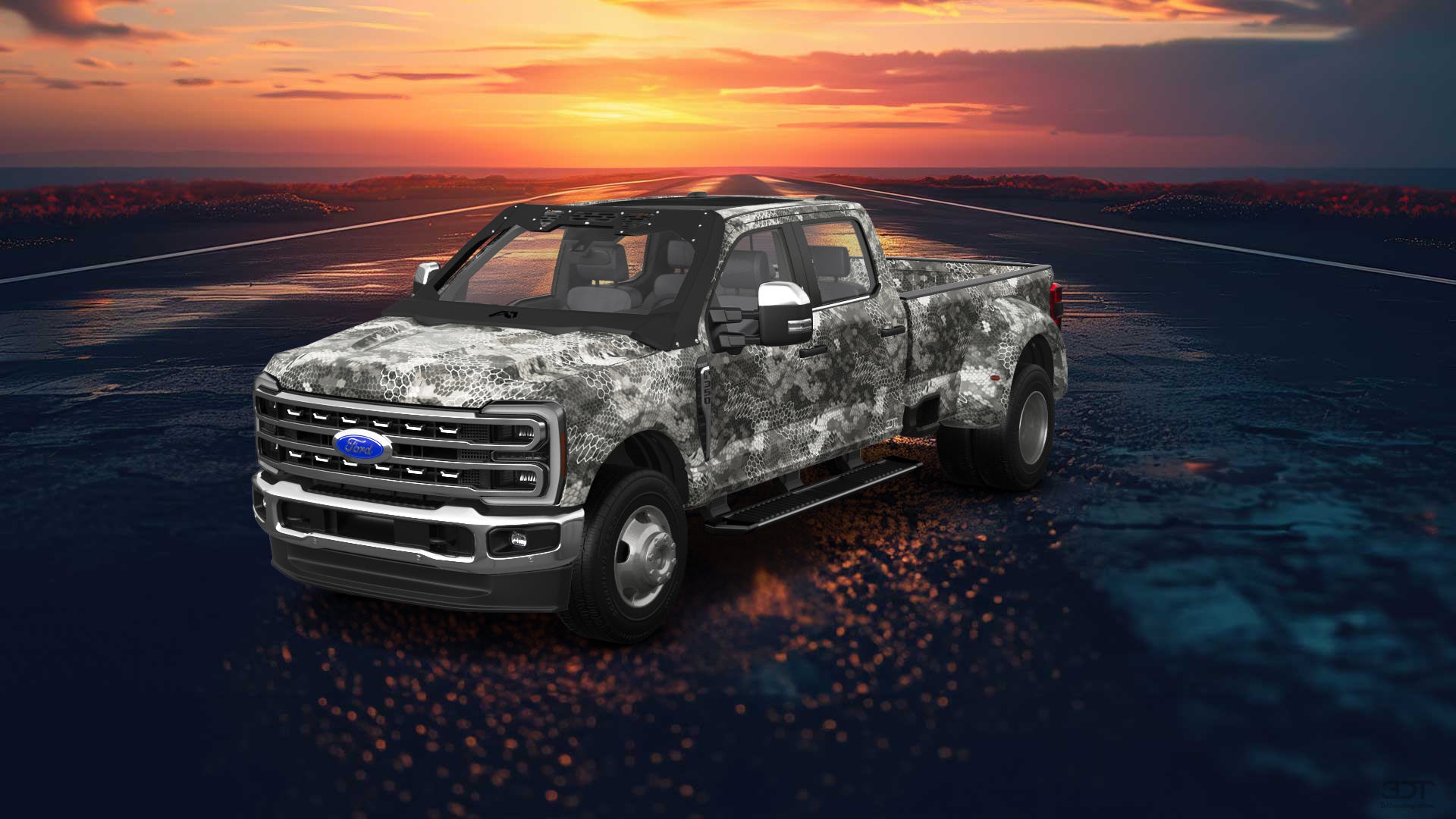 Ford F-350 DRW Crew Cab 4 Door pickup truck 2023 tuning