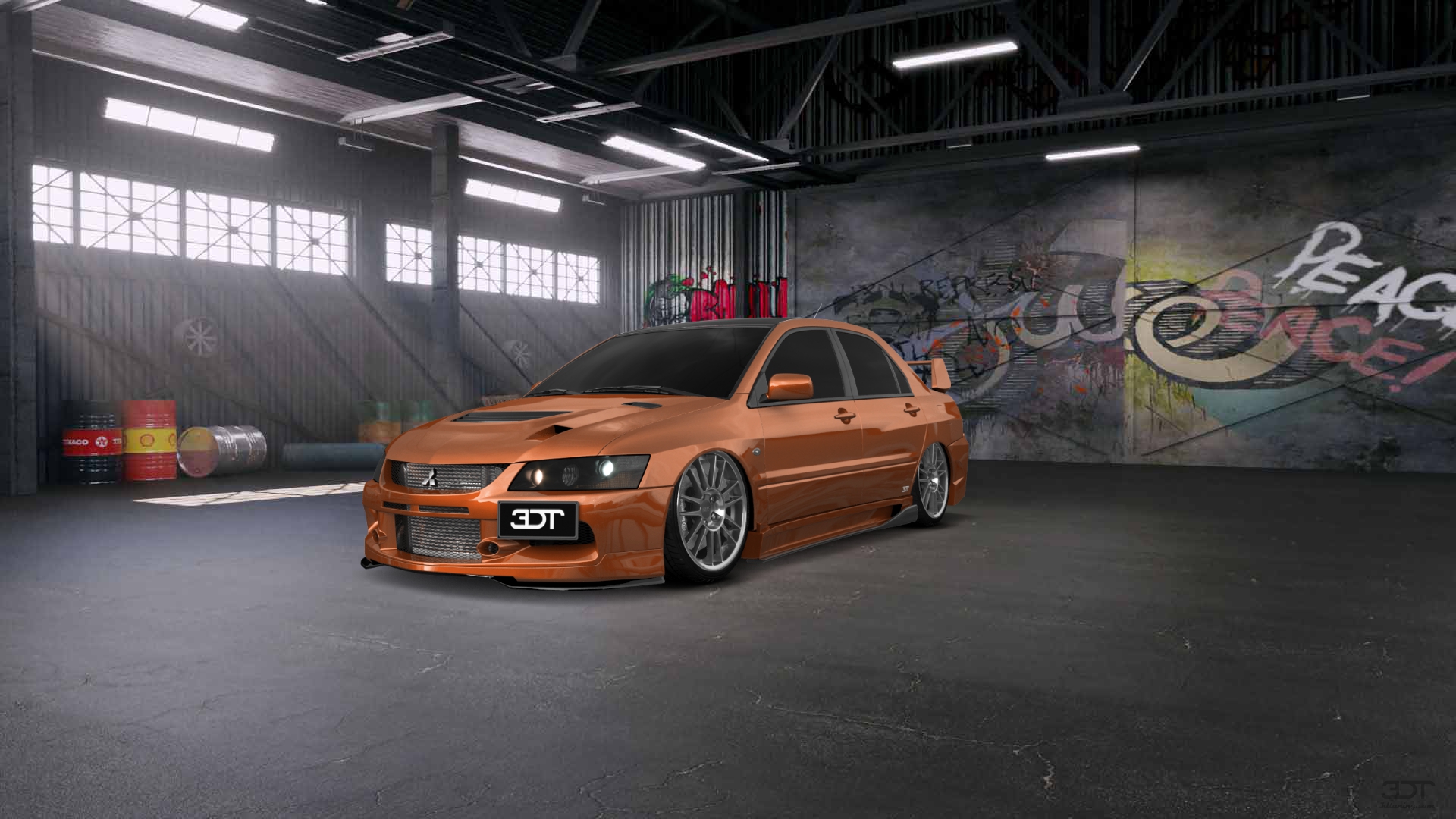 Mitsubishi Lancer Evo IX 4 Door Saloon 2005 tuning