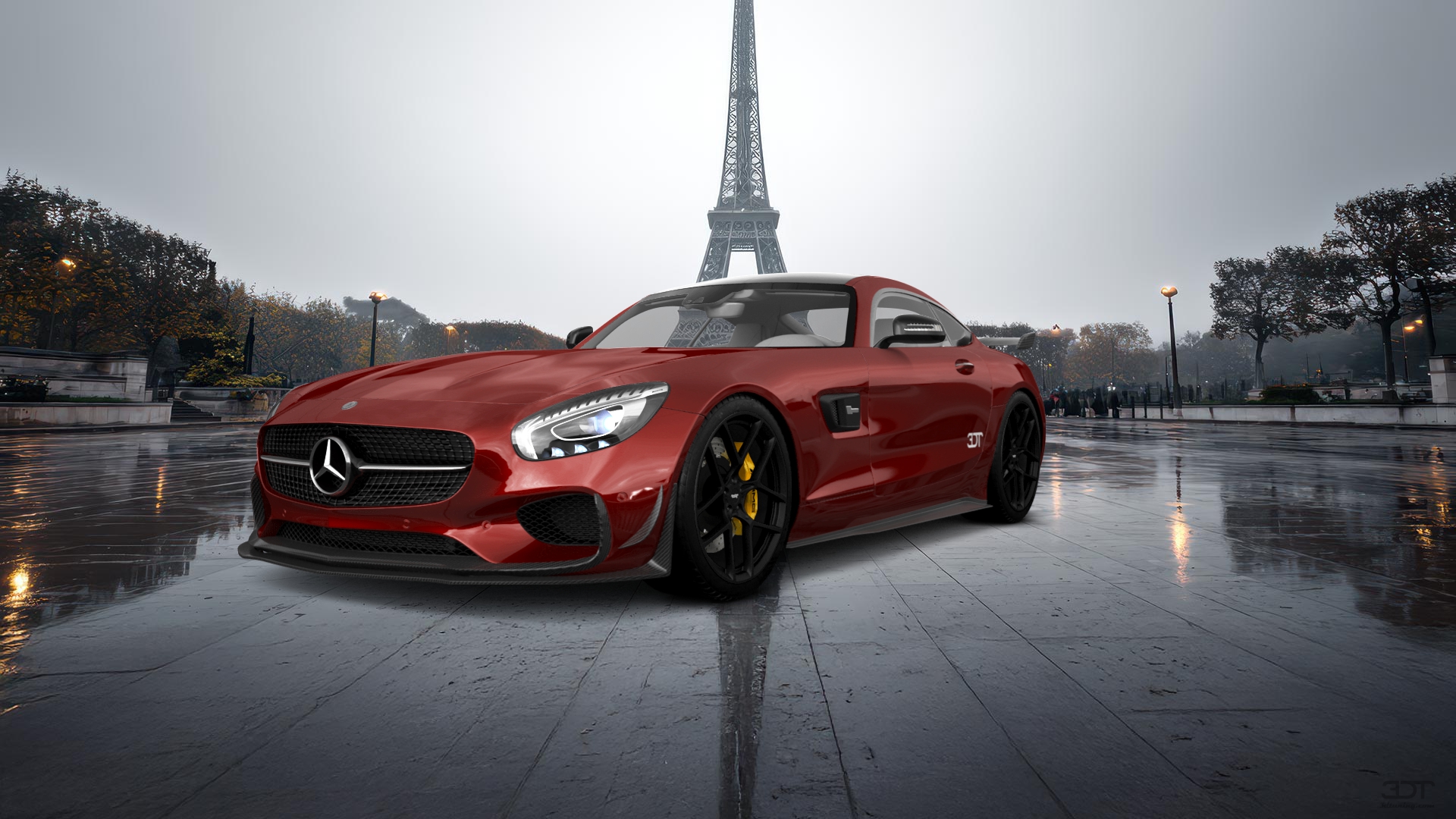 Mercedes AMG GT 2 door fastback coupe 2015 tuning