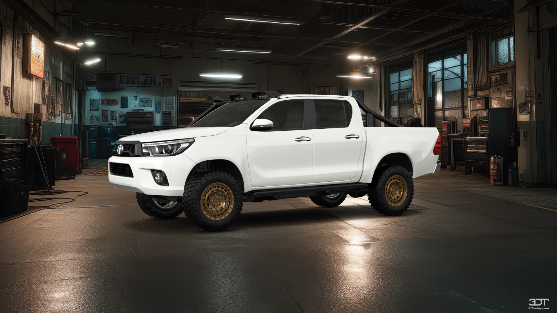 Toyota Hilux Double Cab 4 Door pickup truck 2015 tuning