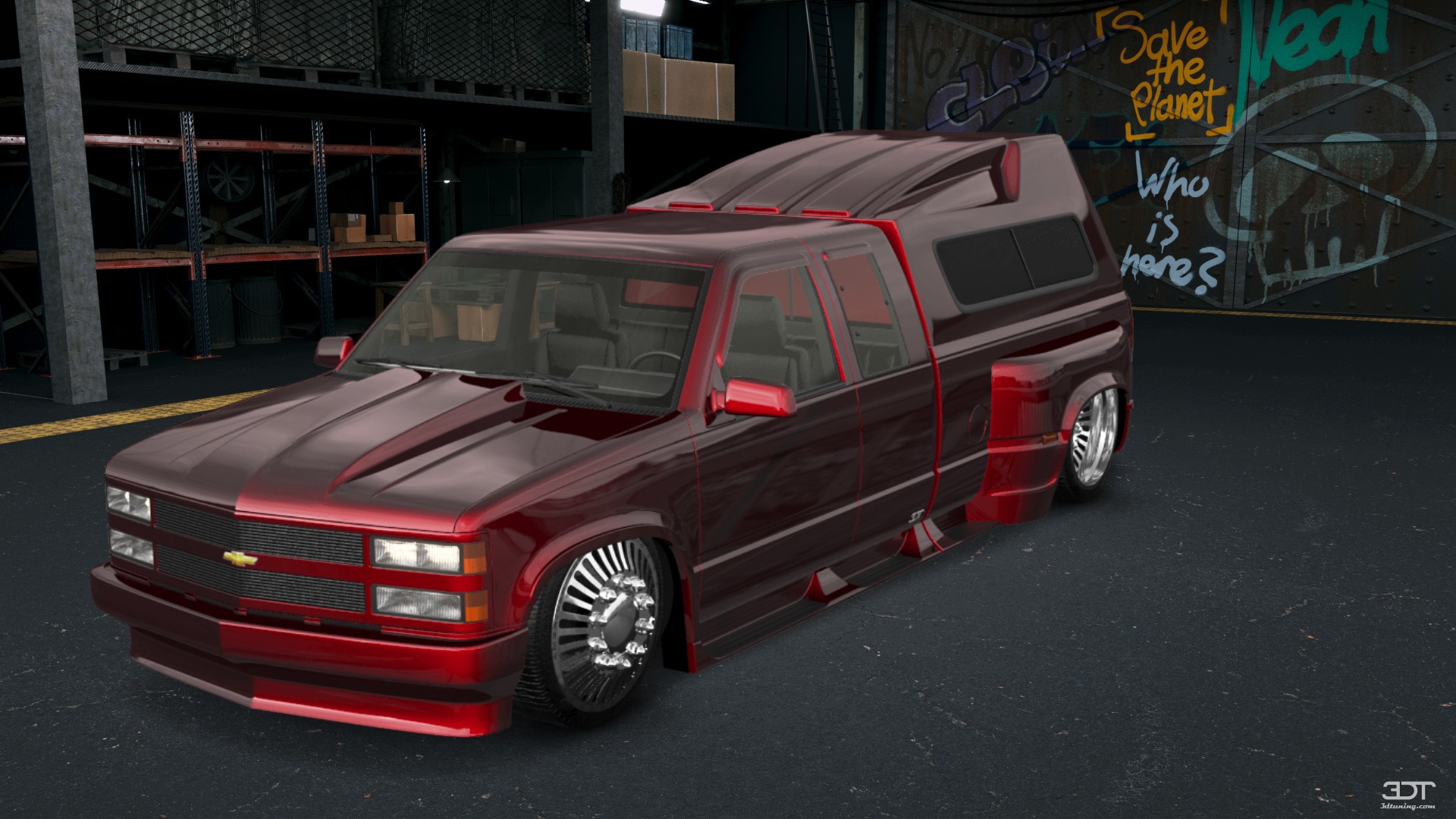 Chevrolet K3500 Extended Cab Pickup Truck 1988 tuning