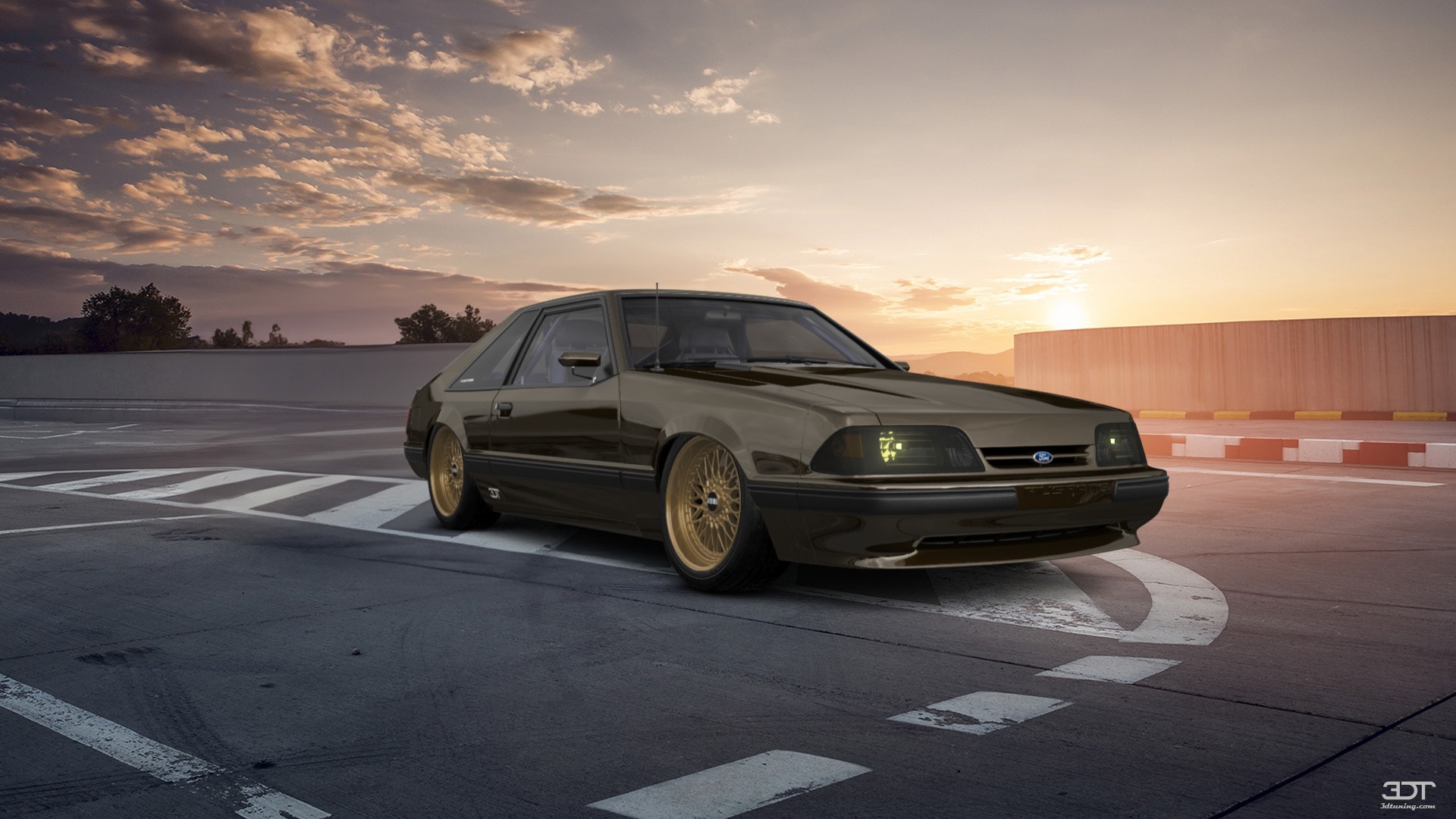 Ford Mustang 3 Door Hatchback 1988 Images