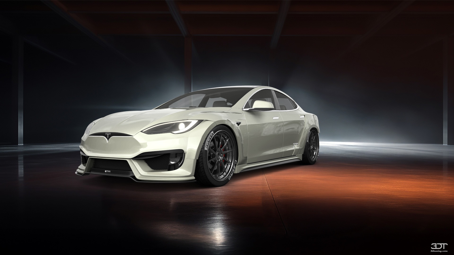 Tesla Model S 5 Door Liftback 2013 tuning
