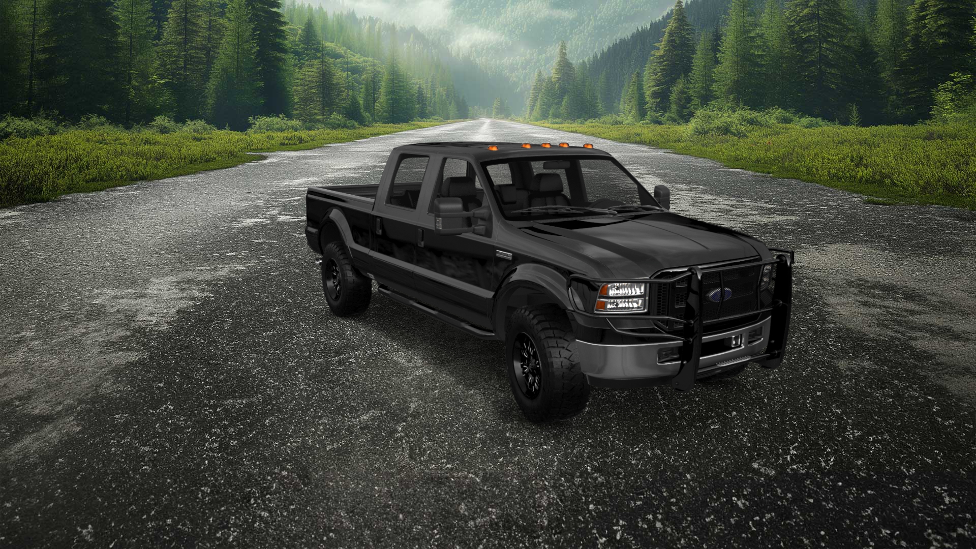 Ford F-250 Crew Cab 4 Door pickup truck 1999 tuning