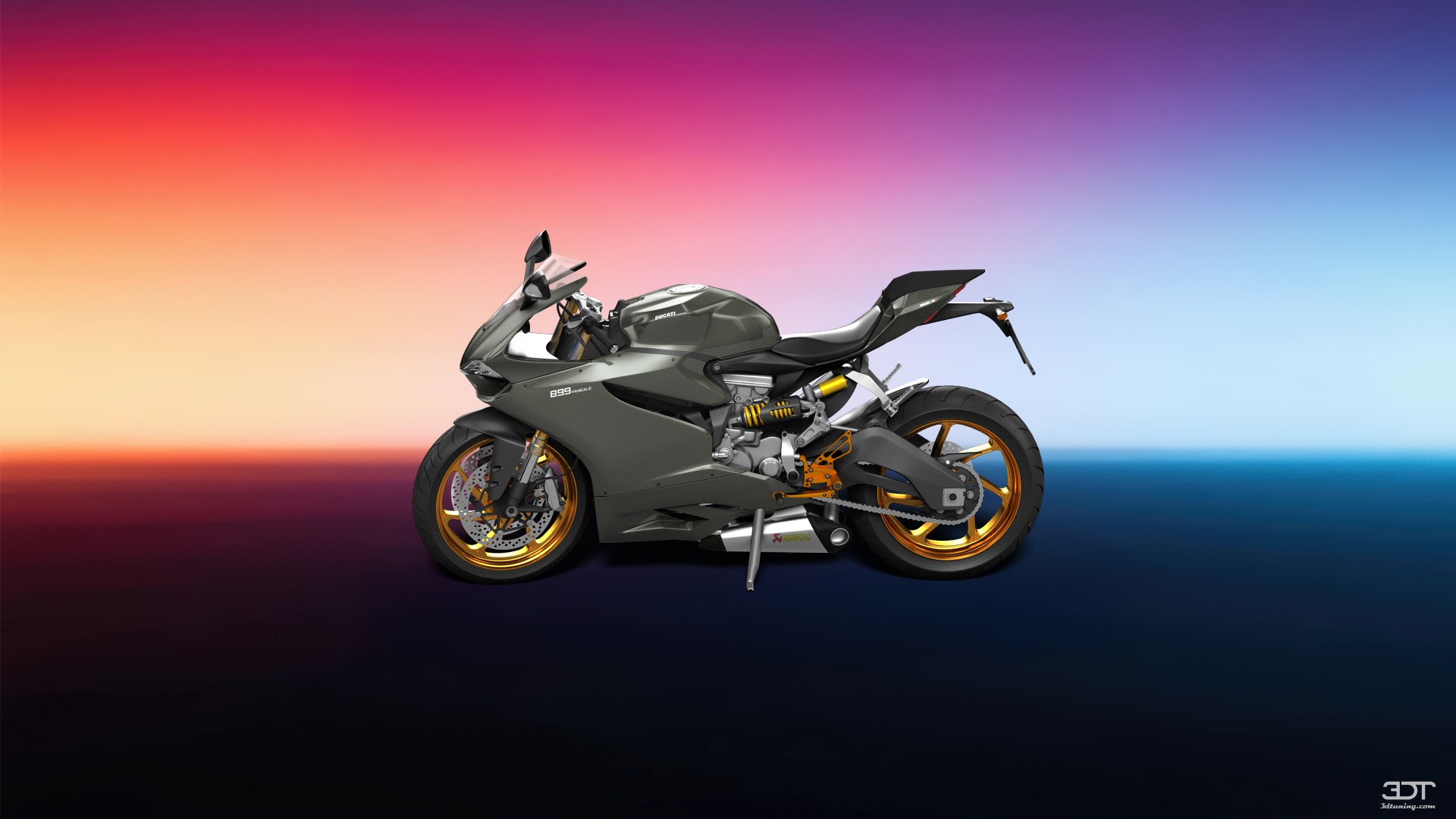 Ducati 899 Panigale Sport Bike 2015 Images