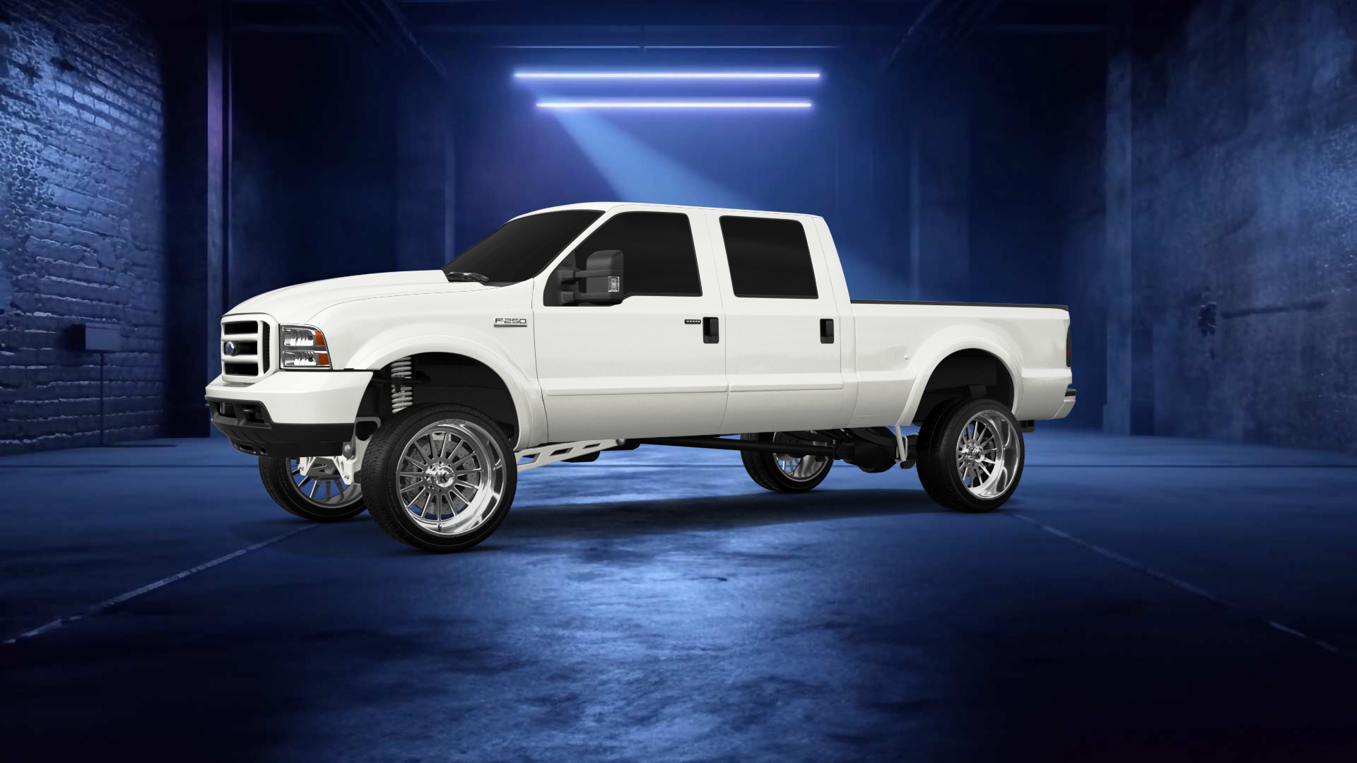 Ford F-250 Crew Cab 4 Door pickup truck 1999