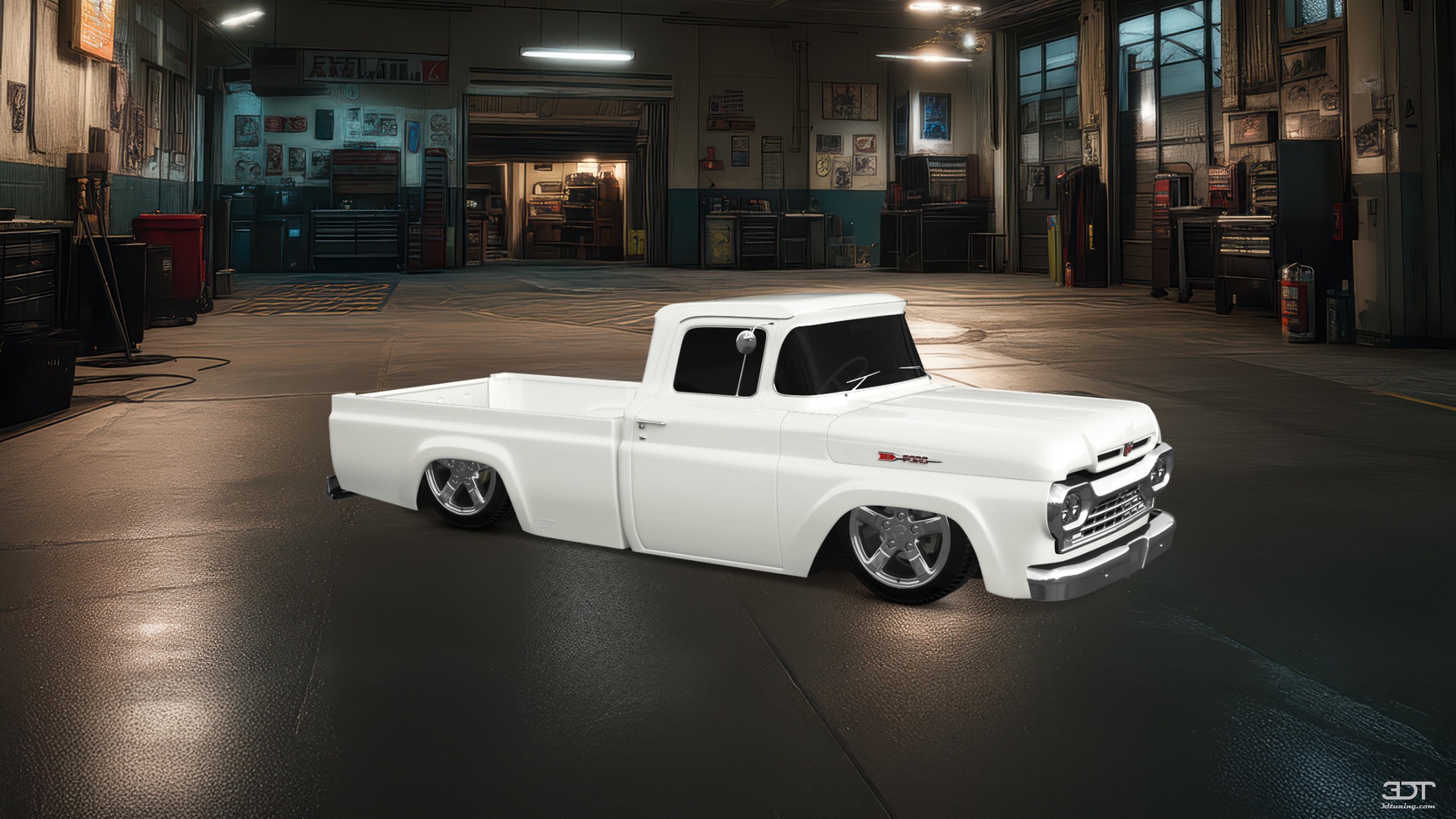 Ford F-100 2 Door pickup truck 1960 tuning