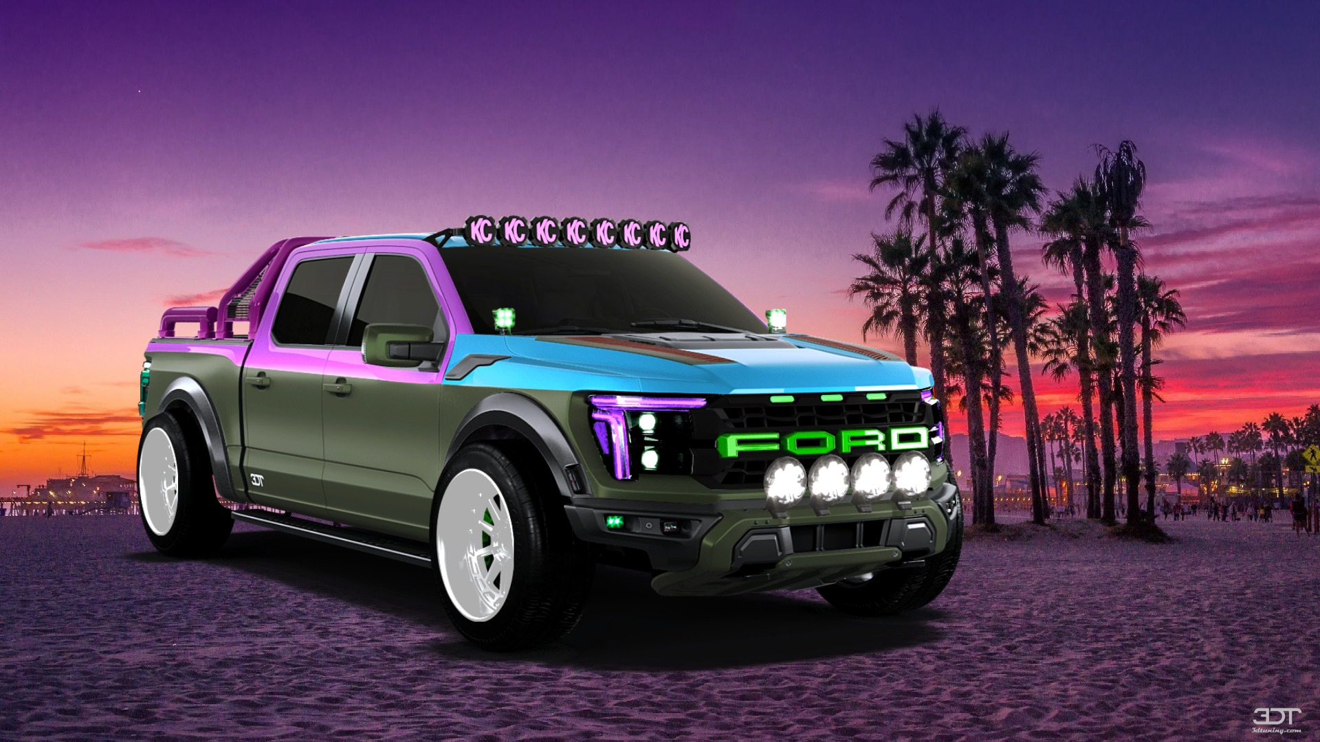 Ford F-150 Raptor 4 Door pickup truck 2024 Images