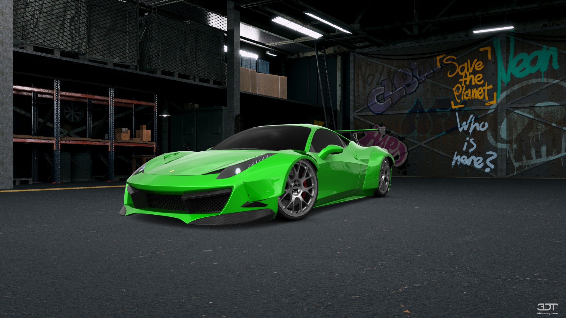 Ferrari 458 Italia 2 door spider 2010 tuning