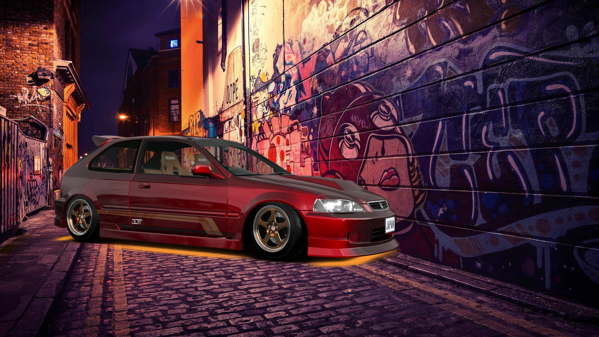 Honda Civic 3 Door Hatchback 1997 Images