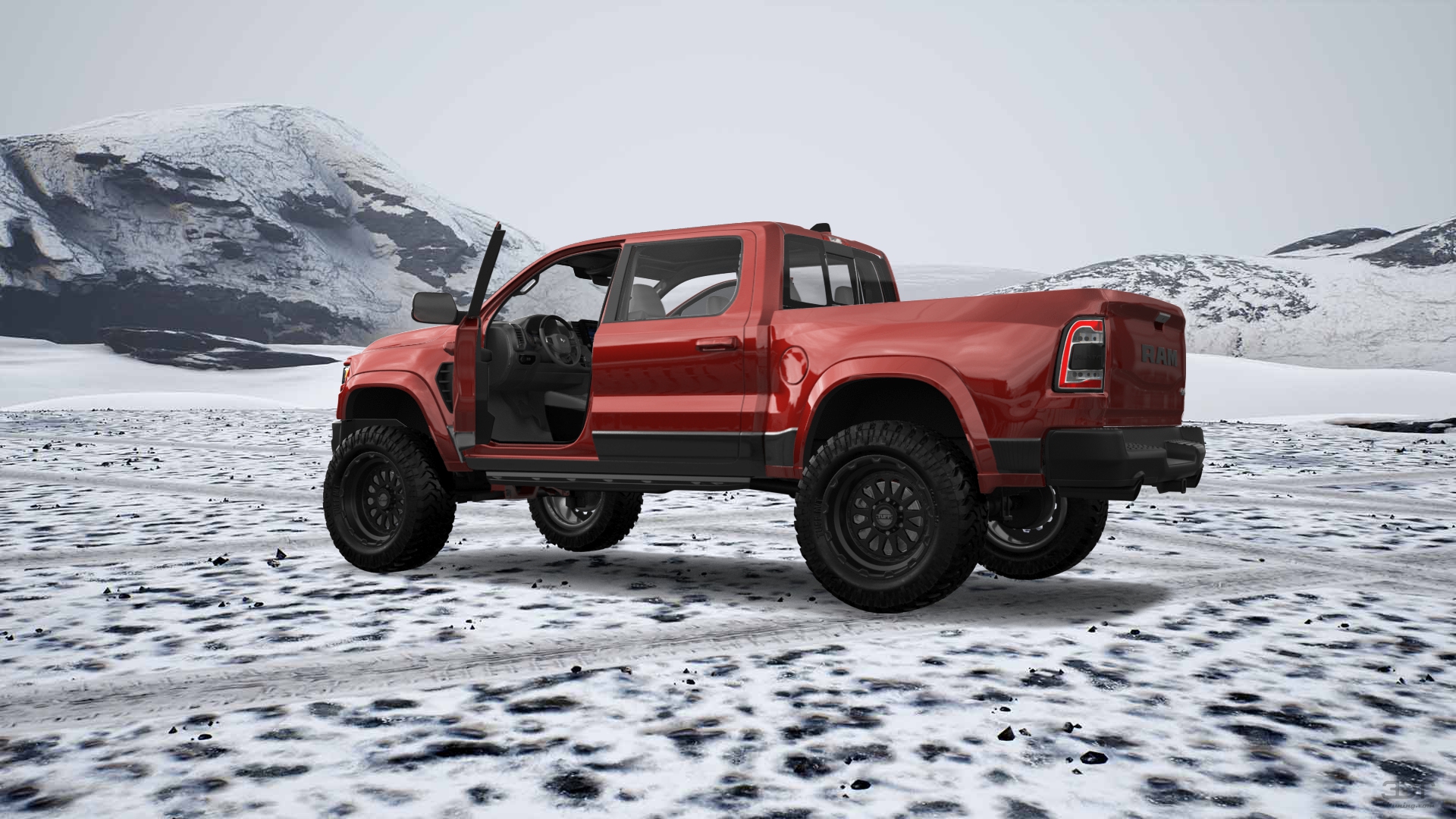 Dodge Ram 1500 TRX 4 Door pickup truck 2021