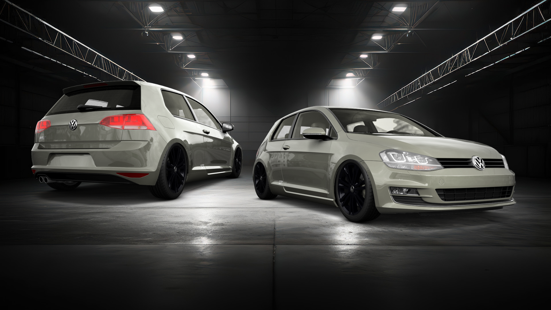 Volkswagen Golf 7 3 Door Hatchback 2013 Images