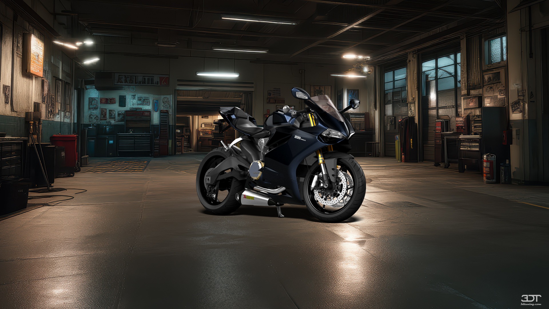 Ducati 899 Panigale Sport Bike 2015 tuning