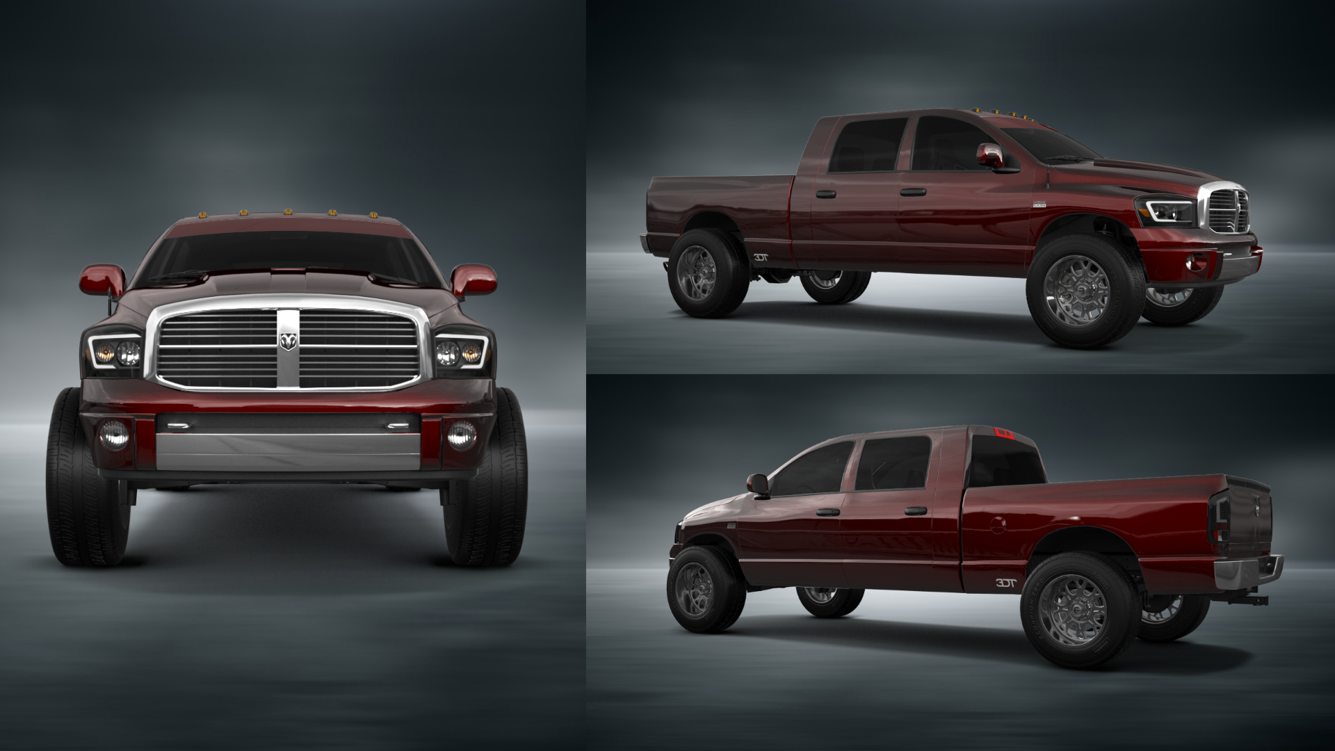 Dodge Ram 2500 4 Door pickup truck 2007 tuning