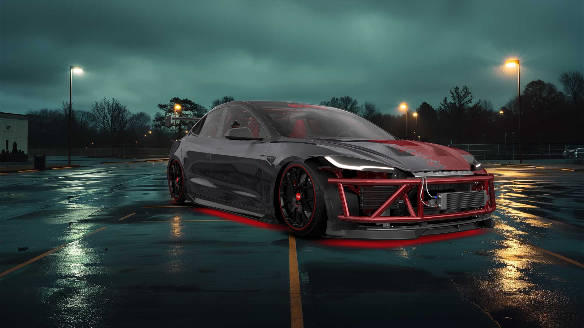 Tesla Model 3 4 Door Saloon 2023 tuning