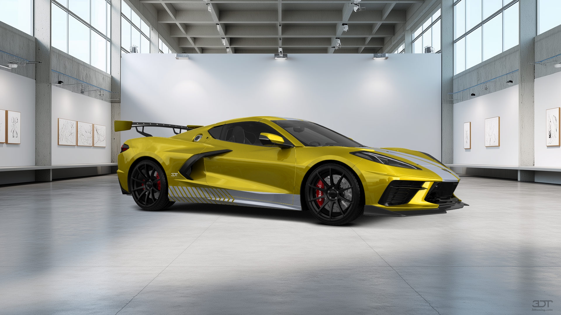 Chevrolet Corvette 2 door targa top 2020 tuning