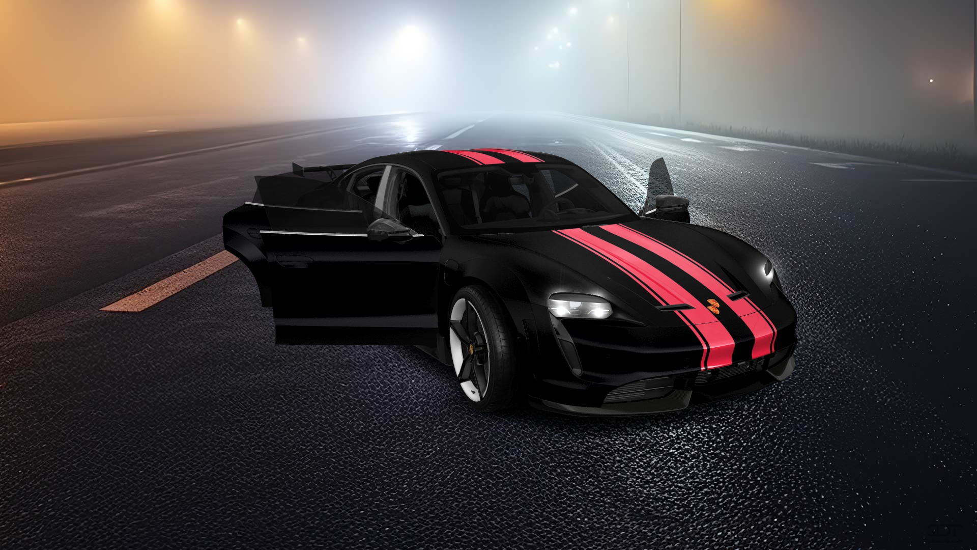 Porsche Taycan 4 Door Saloon 2019 tuning