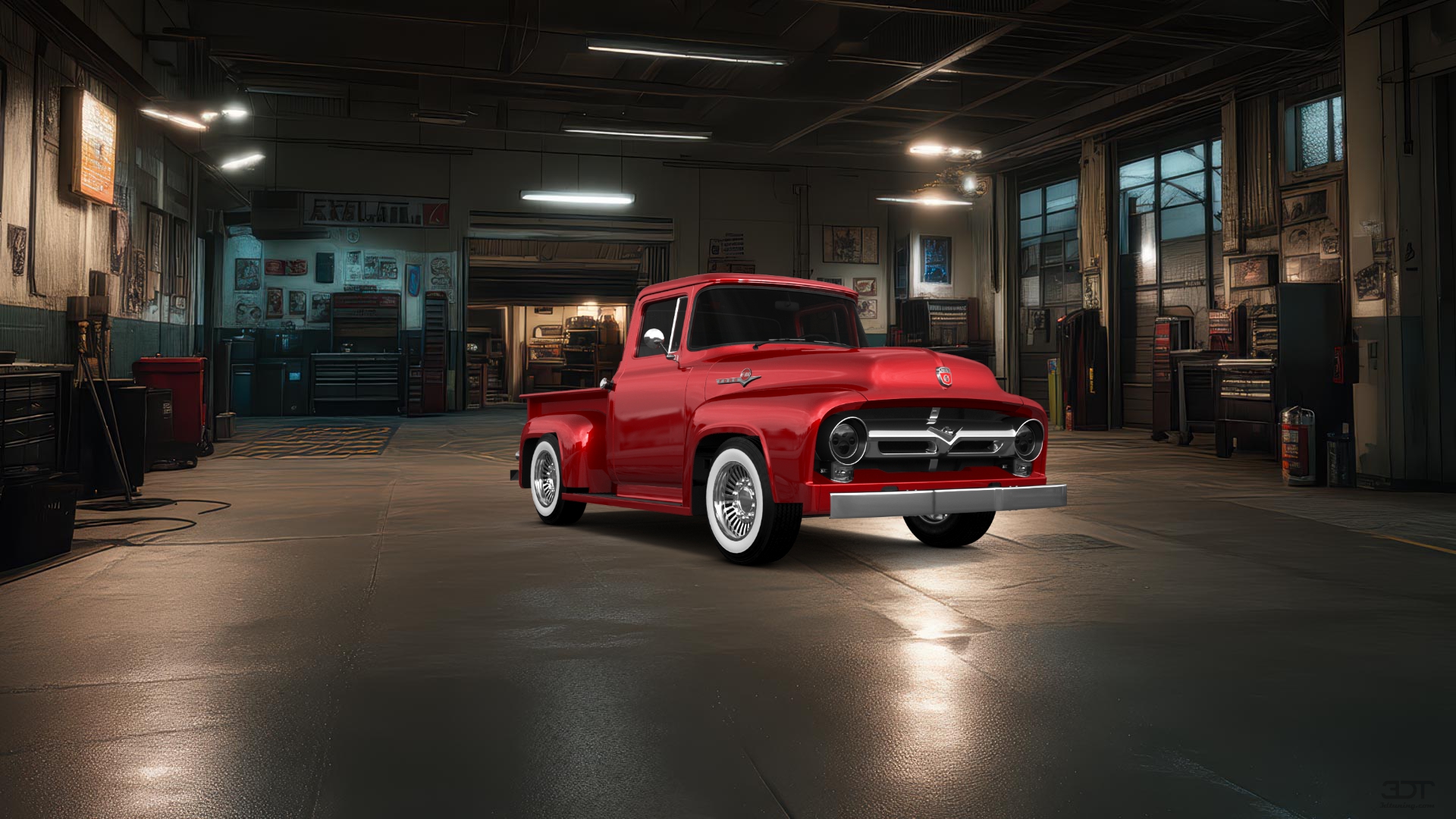 Ford F-100 2 Door truck 1956 tuning