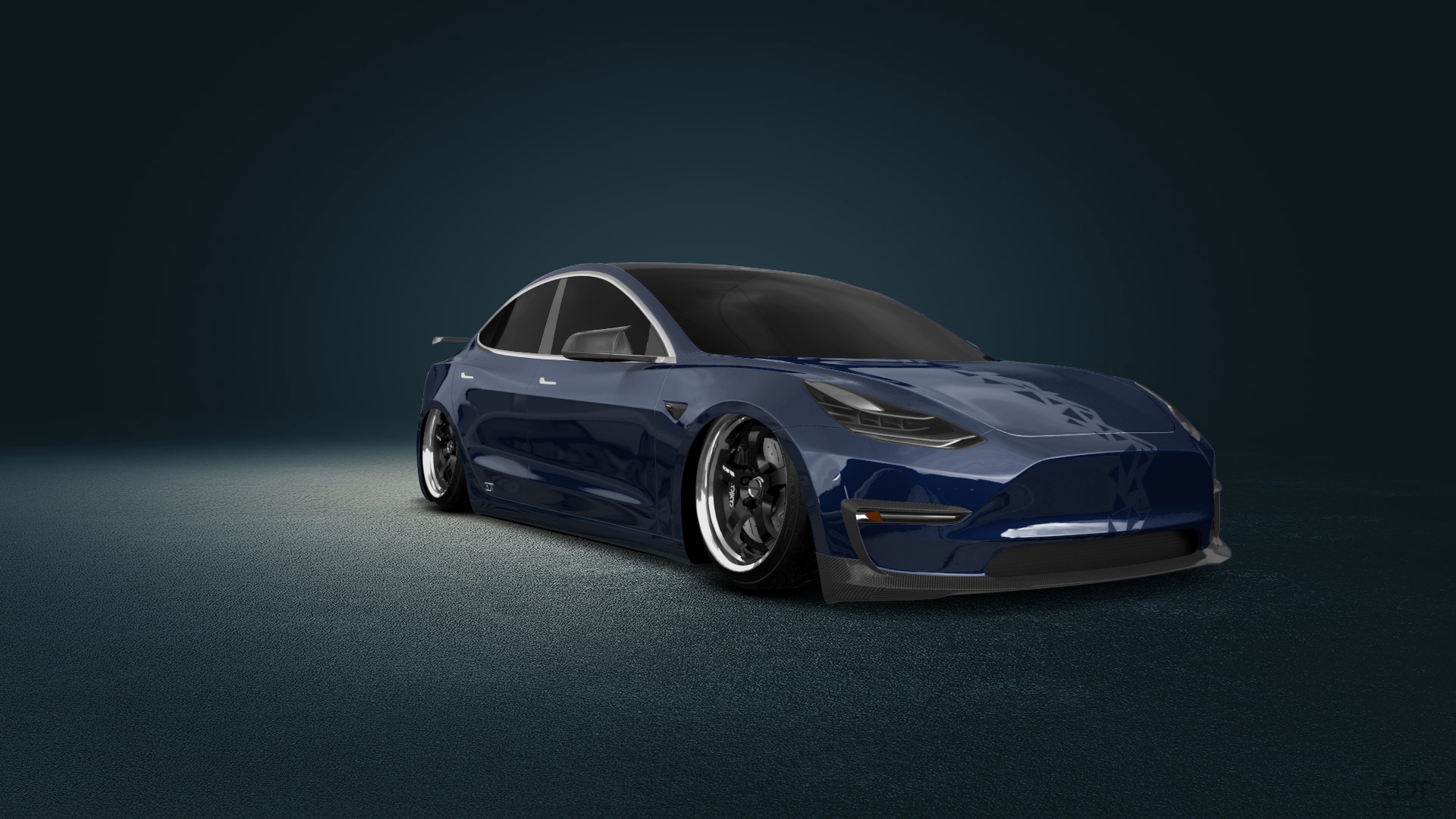 Tesla Model 3 4 Door Saloon 2017 tuning