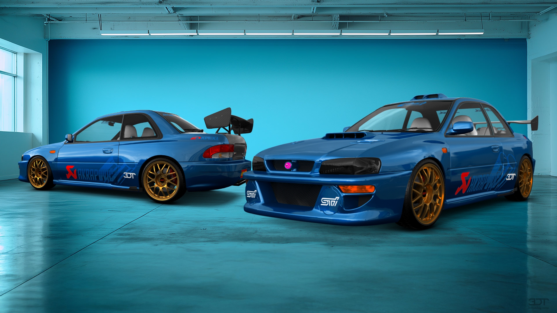 Subaru Impreza WRX STI 22B 2 Door Coupe 2000 tuning