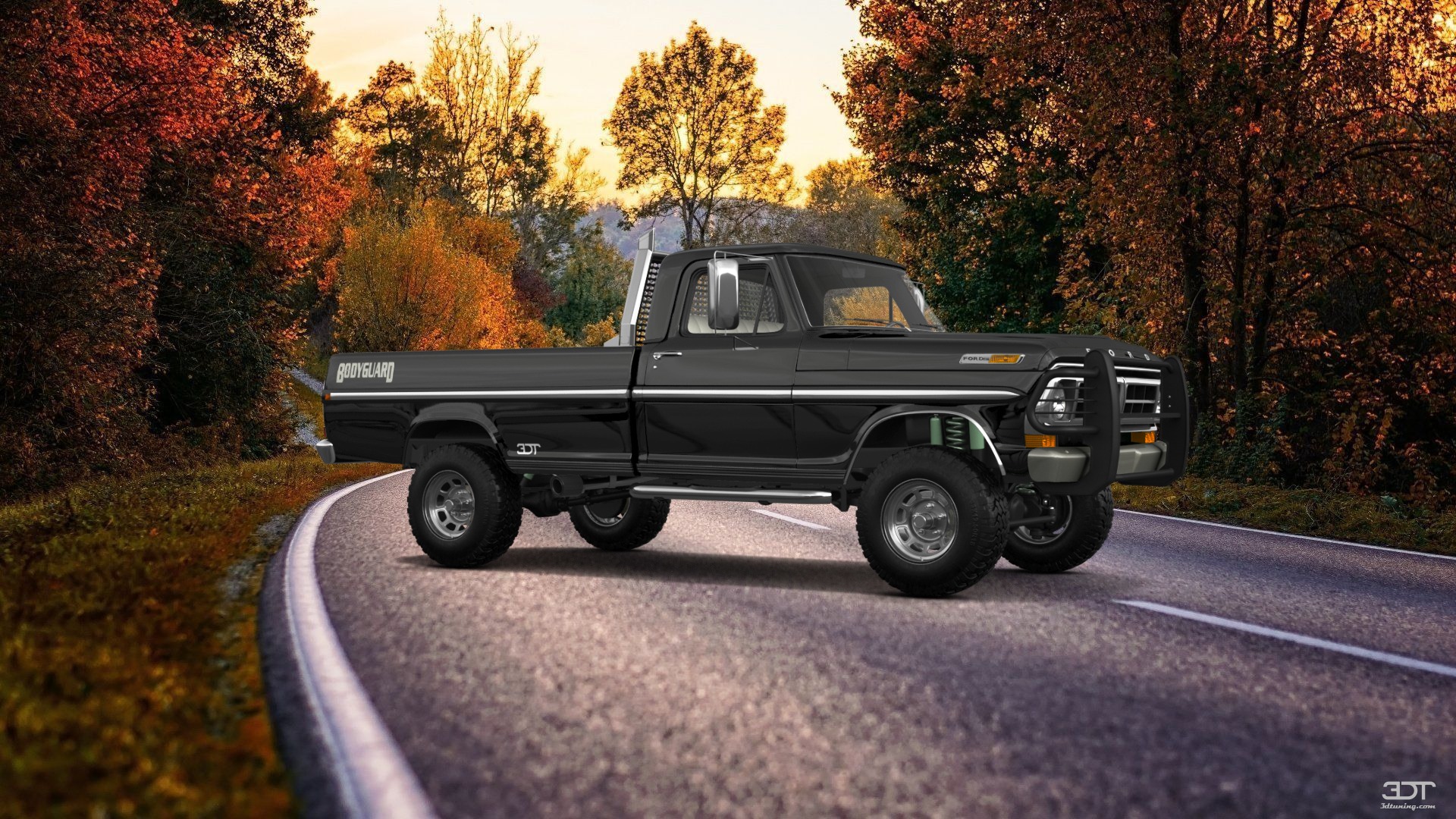Ford F-250 2 Door pickup truck 1971