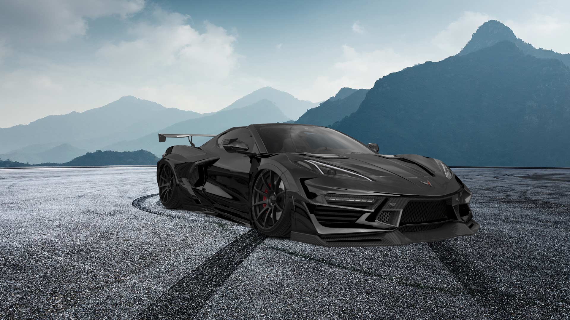 Chevrolet Corvette 2 door targa top 2020 tuning