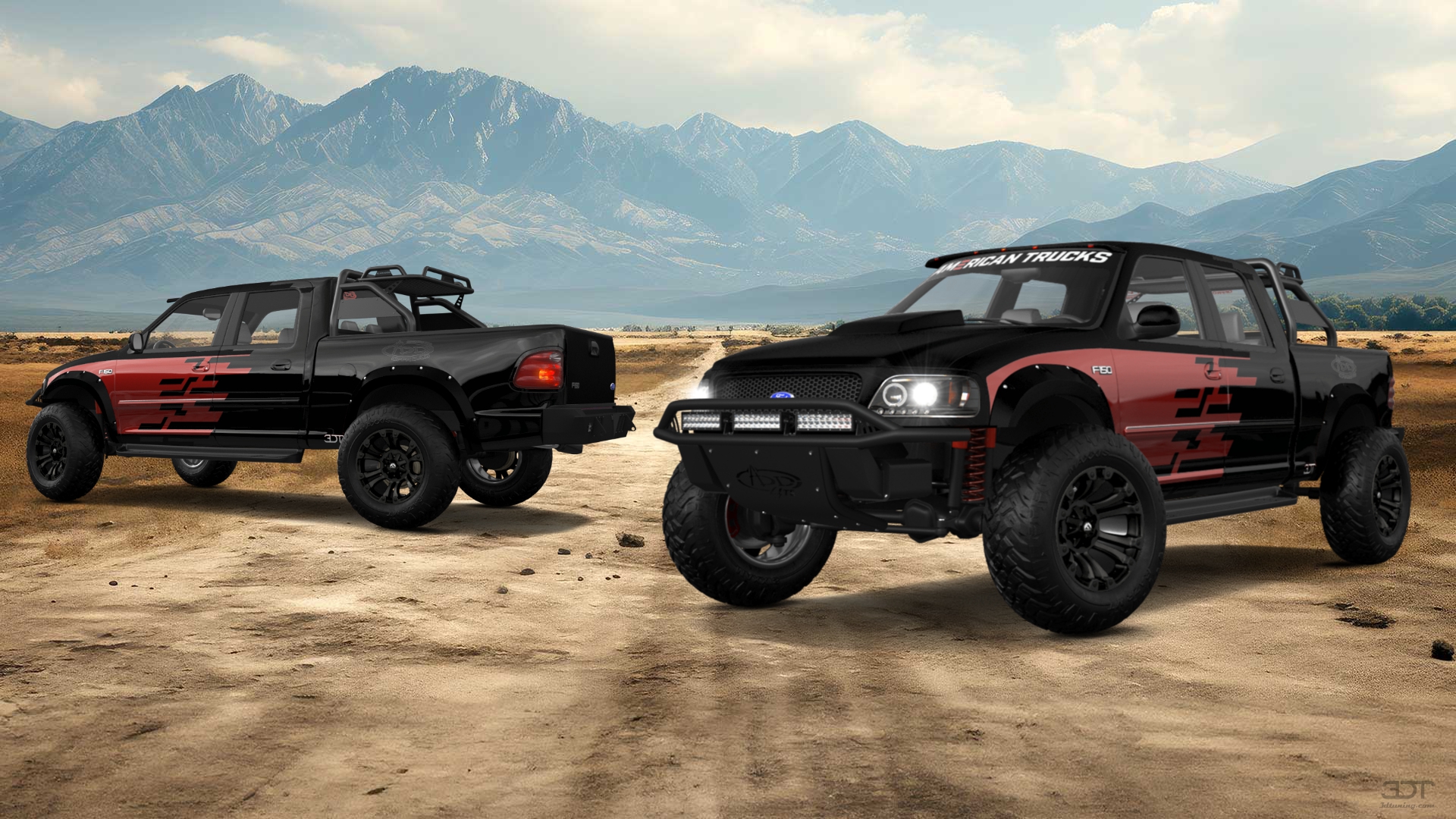 Ford F-150 SuperCrew 4 Door pickup truck 1997 tuning