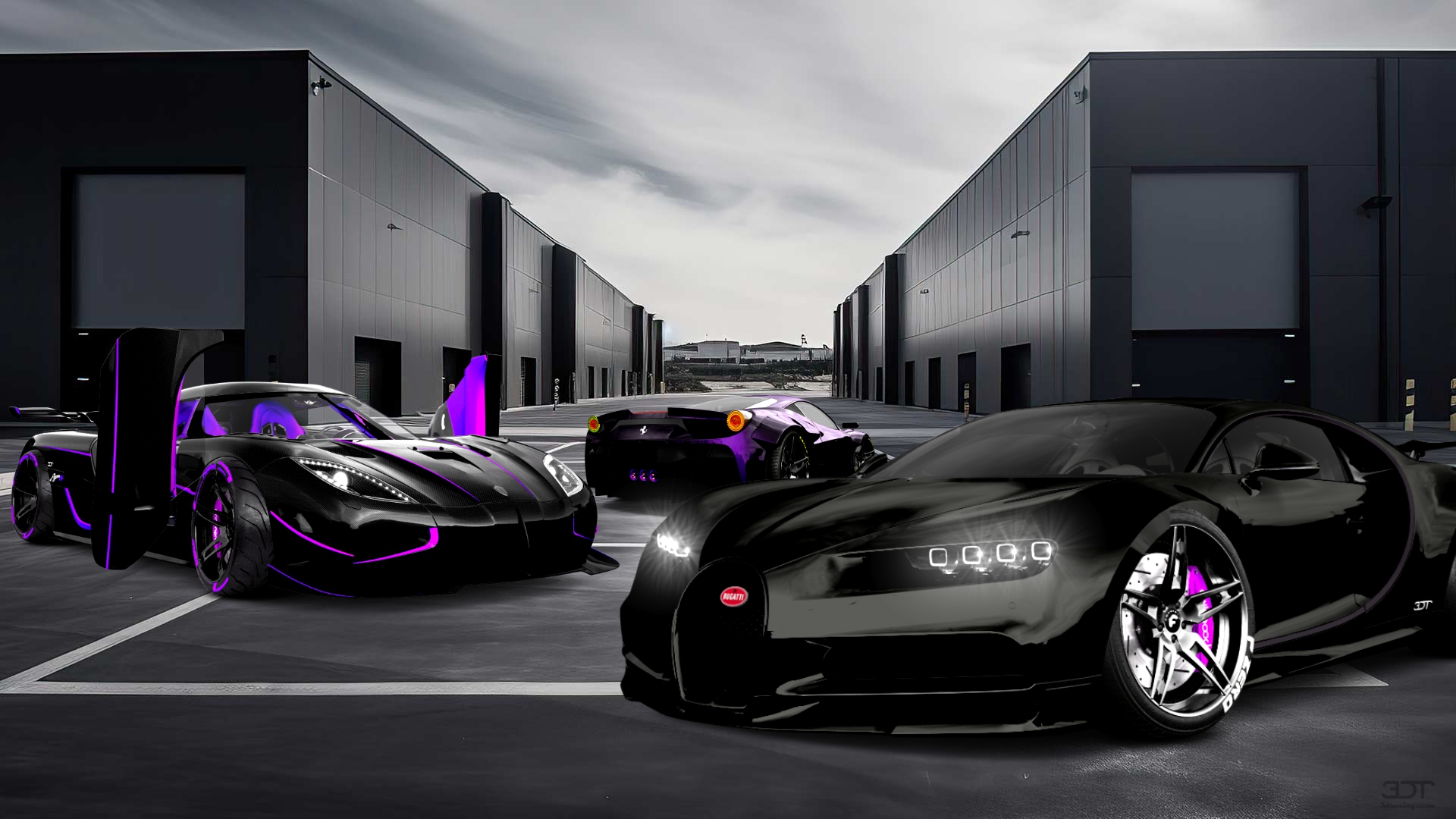 Bugatti Chiron 2 Door Coupe 2016 tuning