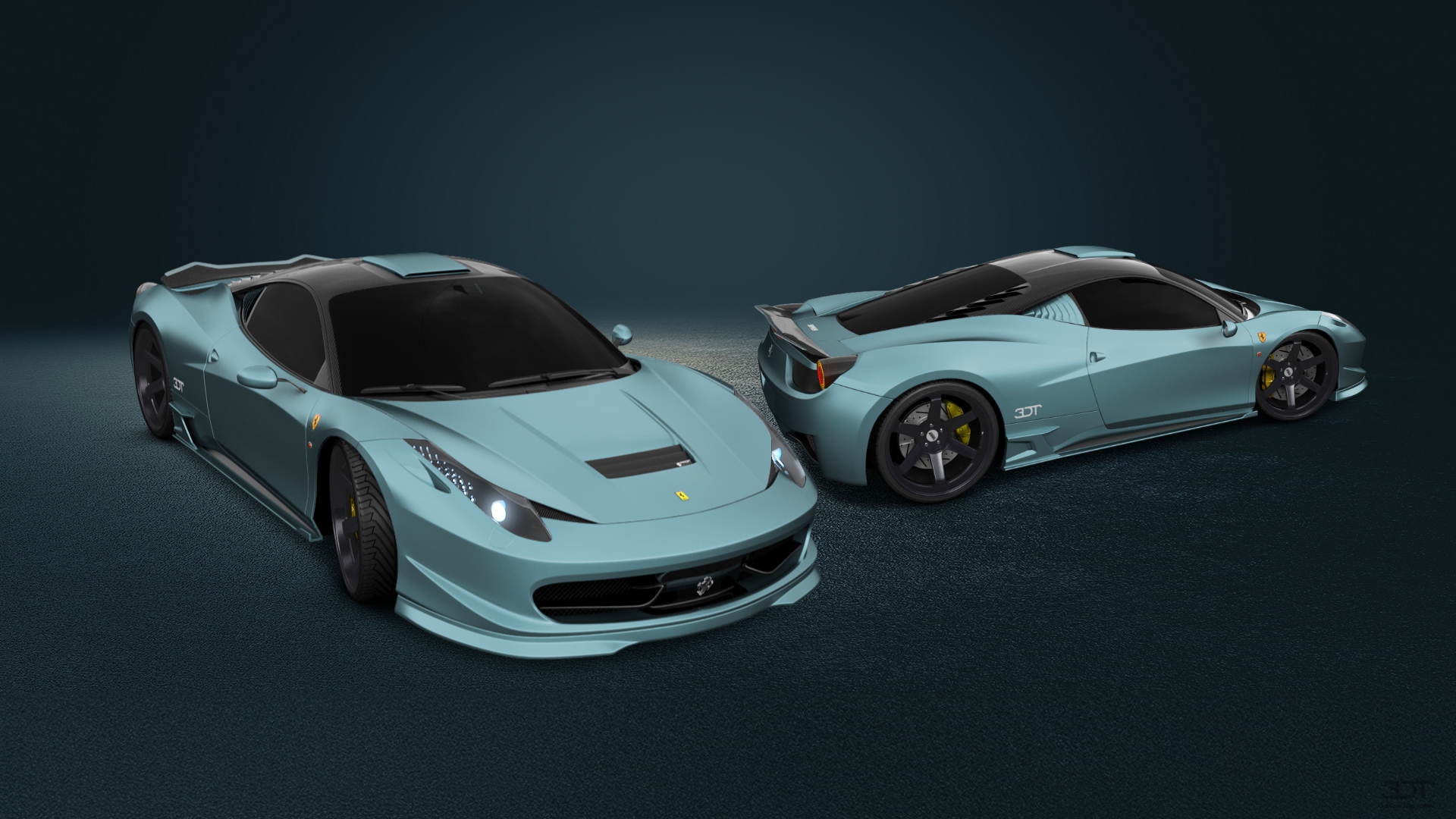 Ferrari 458 Italia 2 door spider 2010 tuning