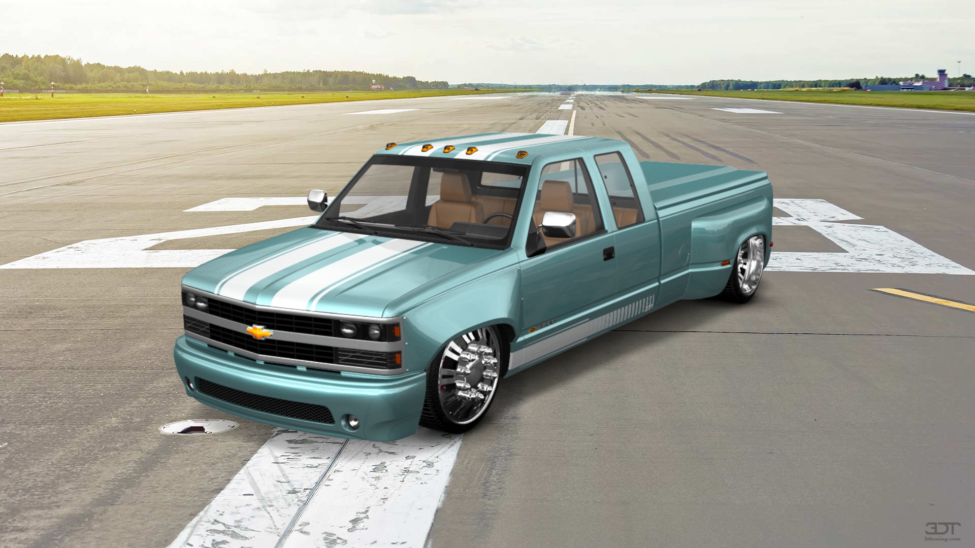 Chevrolet K3500 Extended Cab Pickup Truck 1988 tuning