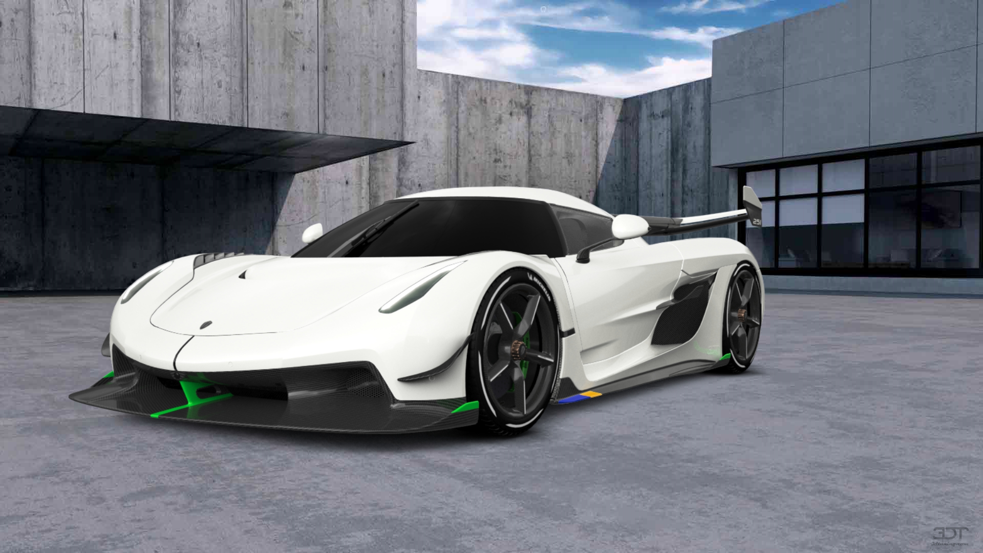 Koenigsegg Jesko 2 door targa top 2020