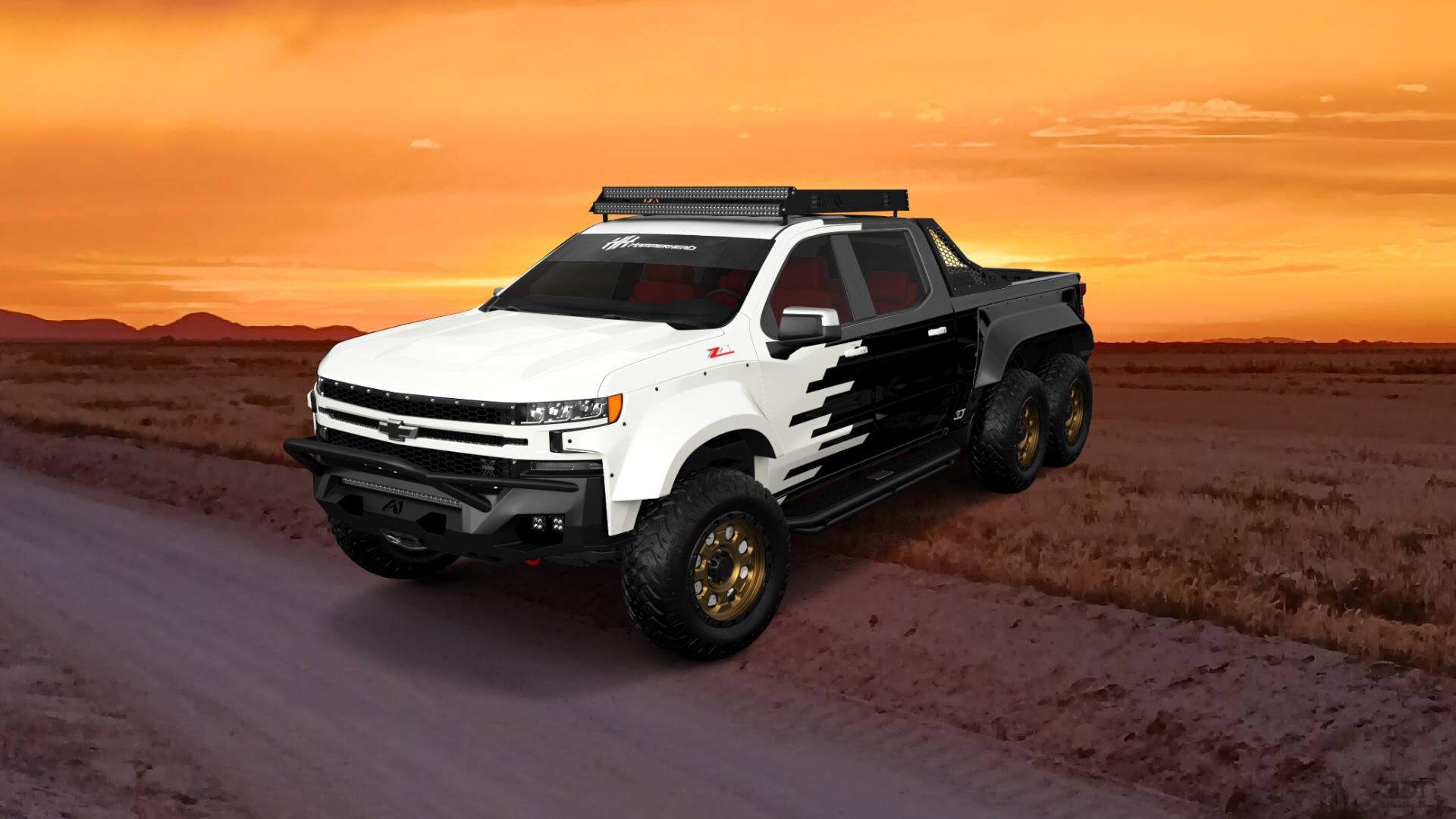 Chevrolet Silverado Hennessey Goliath 6X6 Truck 2020 Images